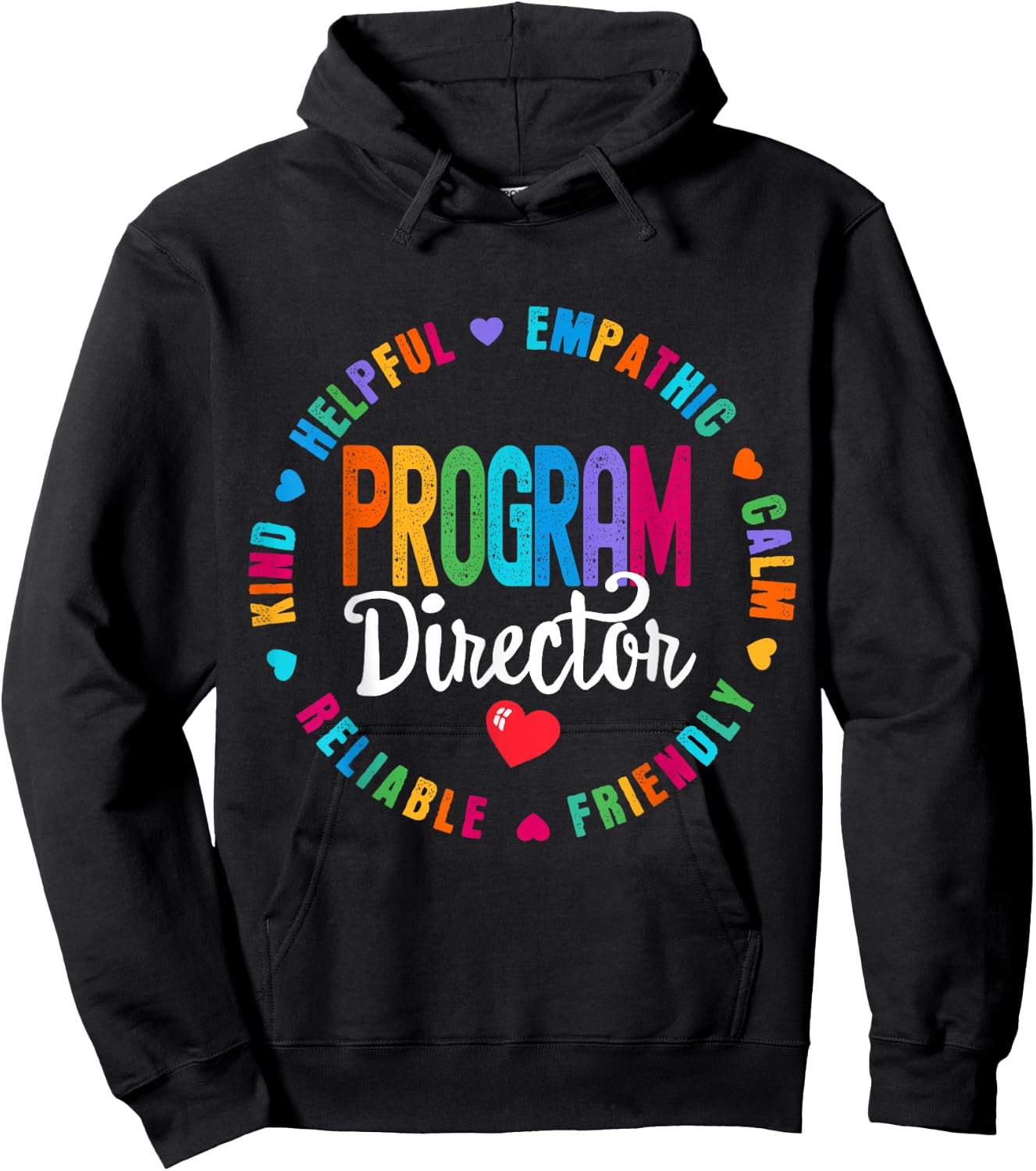 Program Director Office Squad Staff Appreciation Squad Hoodie - Hoodie | Black