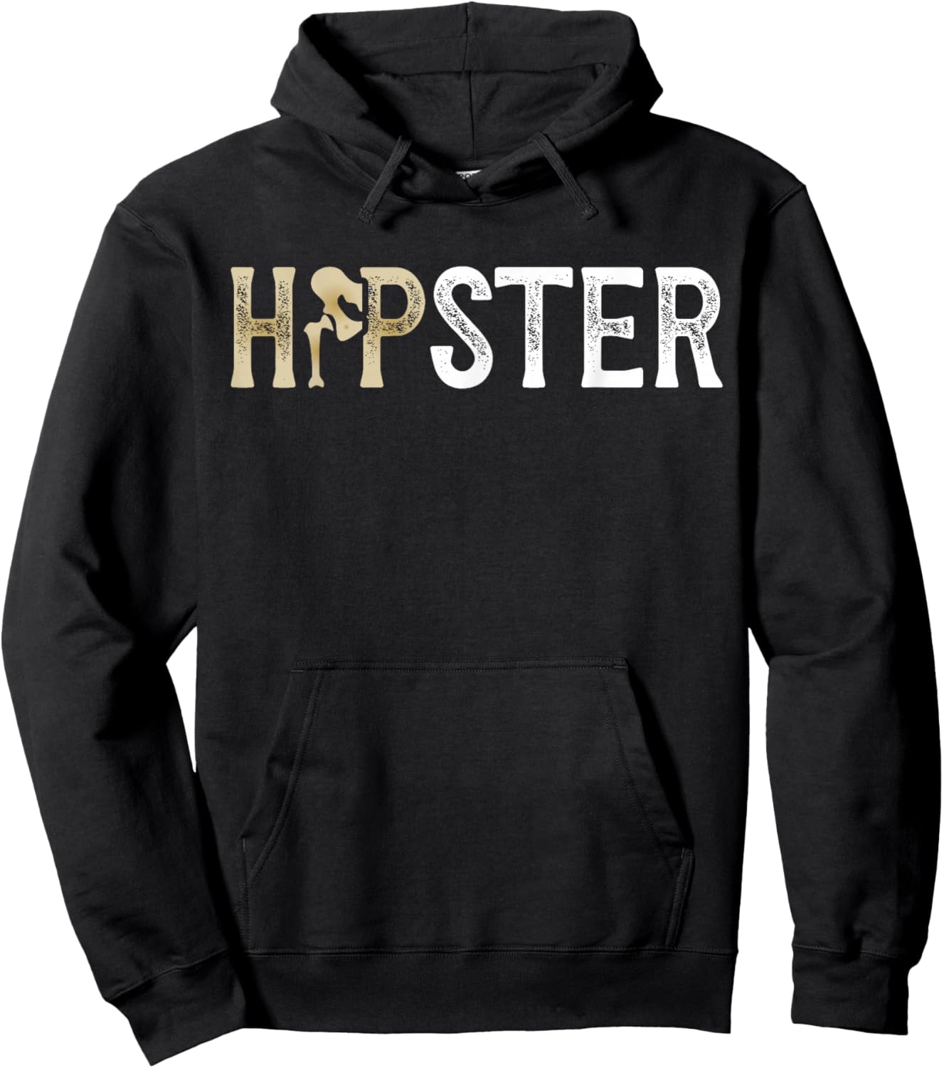 Hipster Hip Surgery Recovery New Hip Replacement Recovery Hoodie - Hoodie | Black
