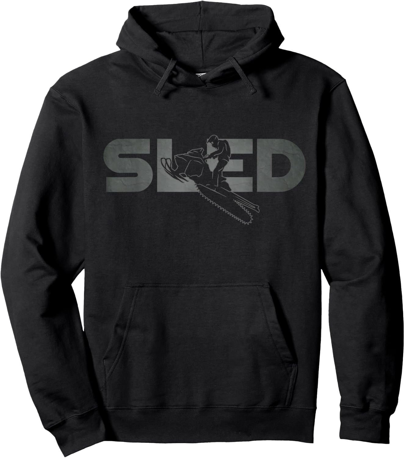 Snowmobile Apparel - Snowmobile Hoodie - Hoodie | Black