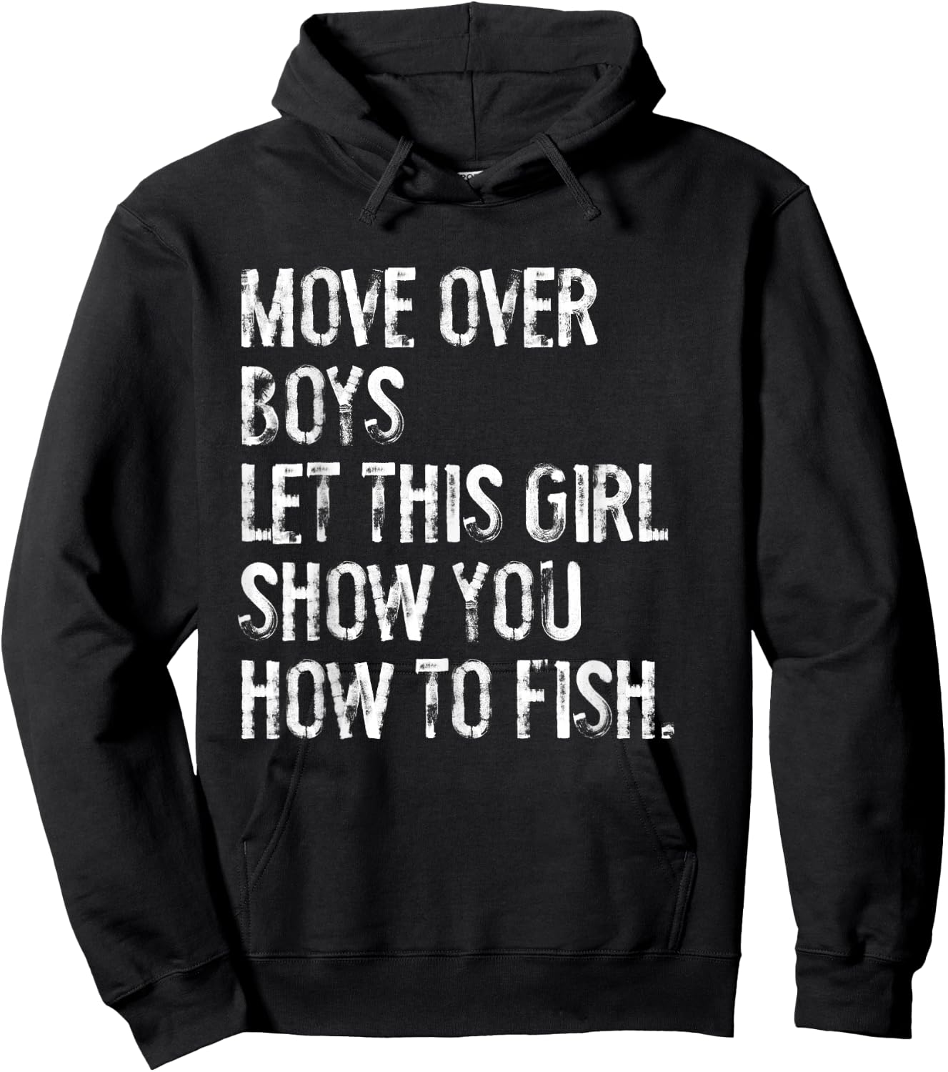 Let This Girl Show You How To Fish Hoodie - Hoodie | Black