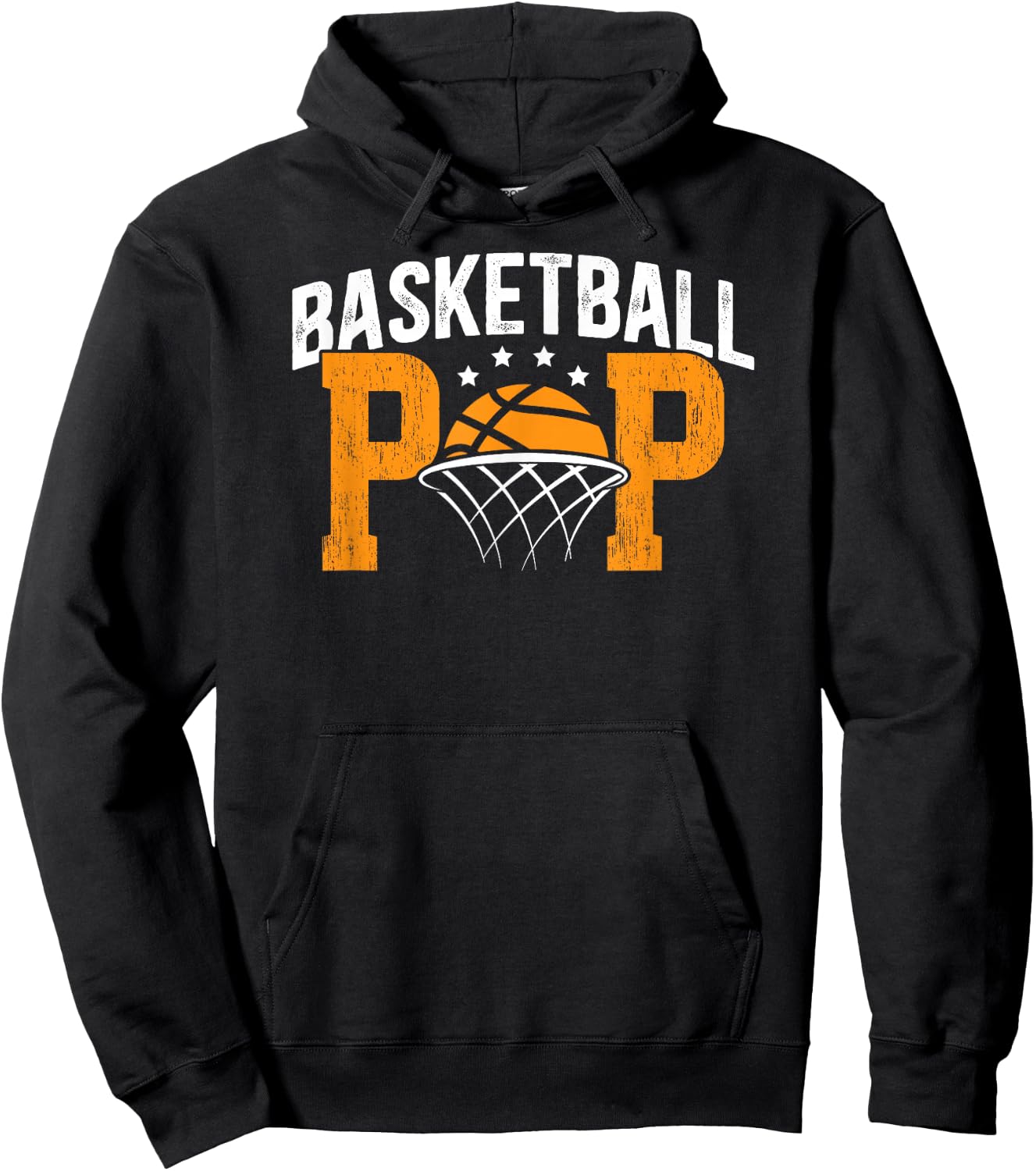Basketball Pop Grandpa Pop Of A Basketball Player Pop Hoodie - Hoodie | Black