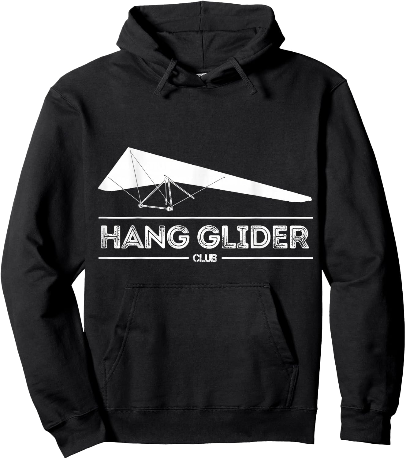 Hang Glider Lover Hang Gliding Club Funny Hoodie - Hoodie | Black