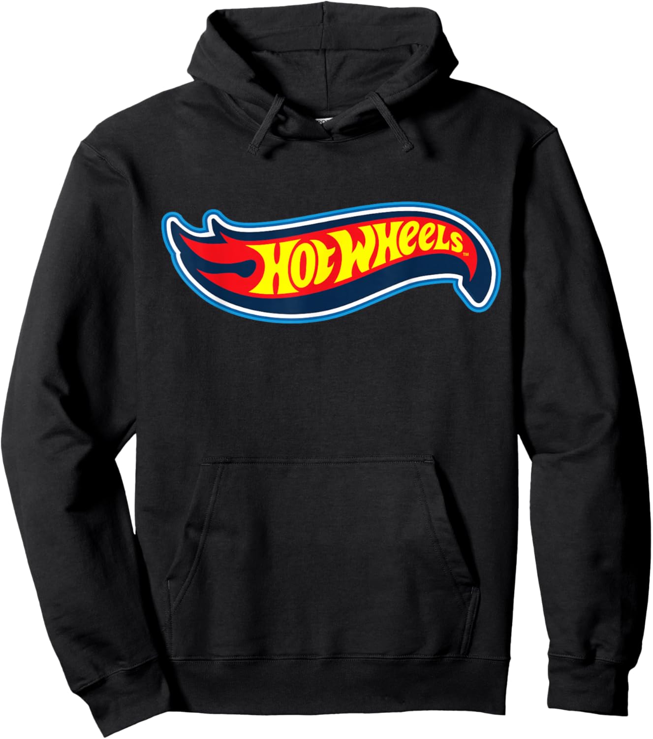 Hot Wheels Classic Bold Logo Hoodie - Hoodie | Black