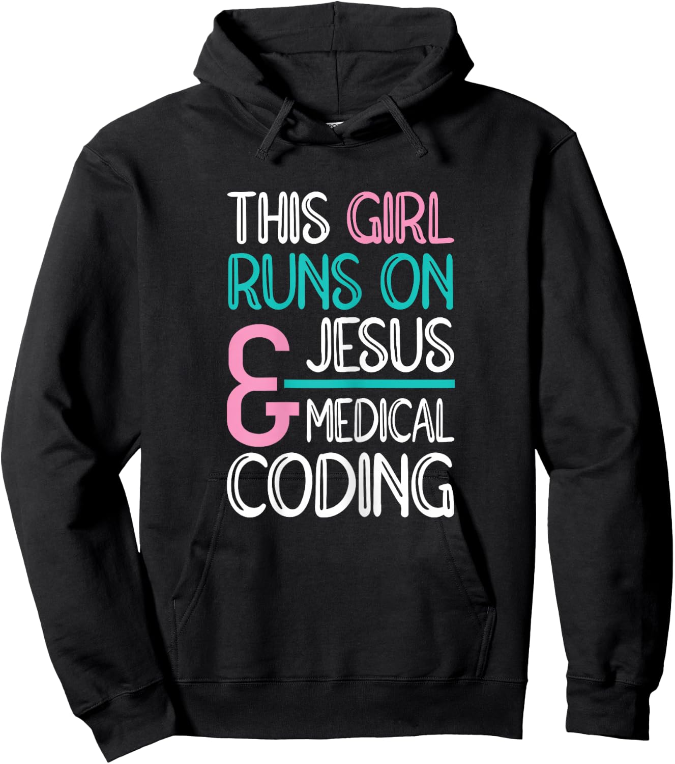 Jesus & Medical Coding Medical Coder Hoodie - Hoodie | Black