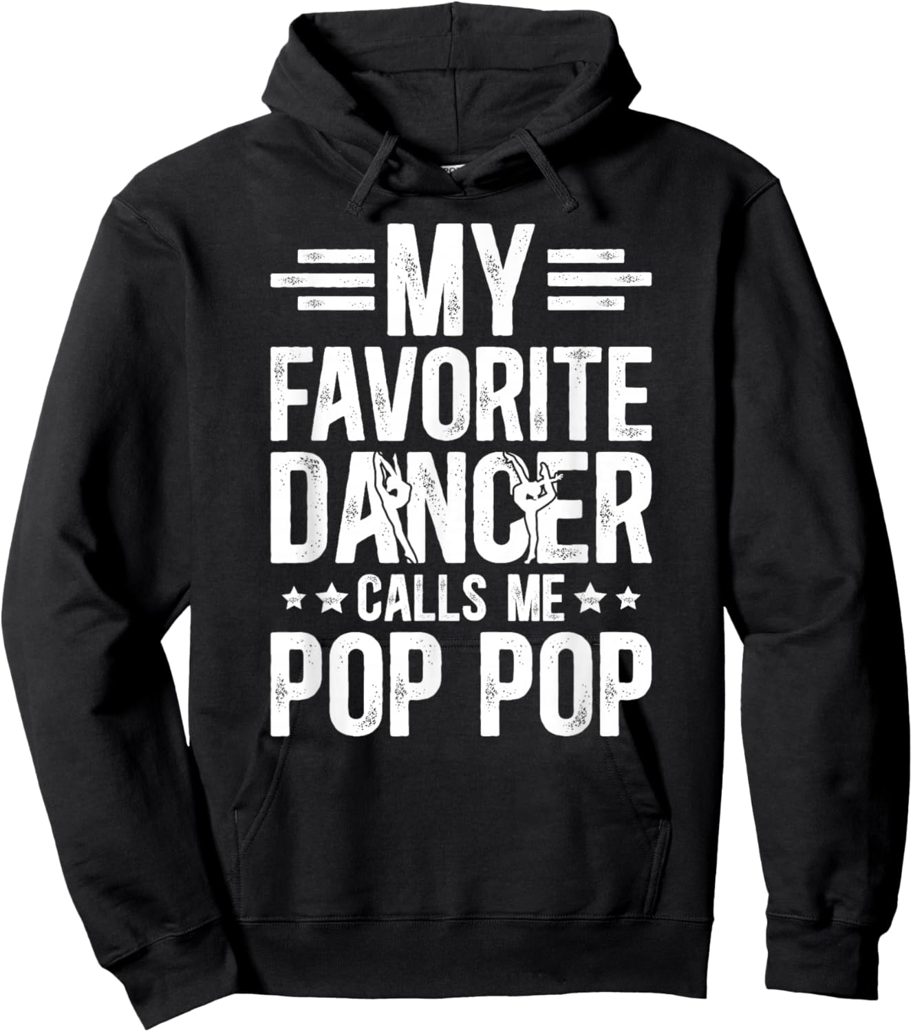 Proud Dance Pop Pop Of A Dancer Pop Pop Dancing Pop Pop Hoodie - Hoodie | Black