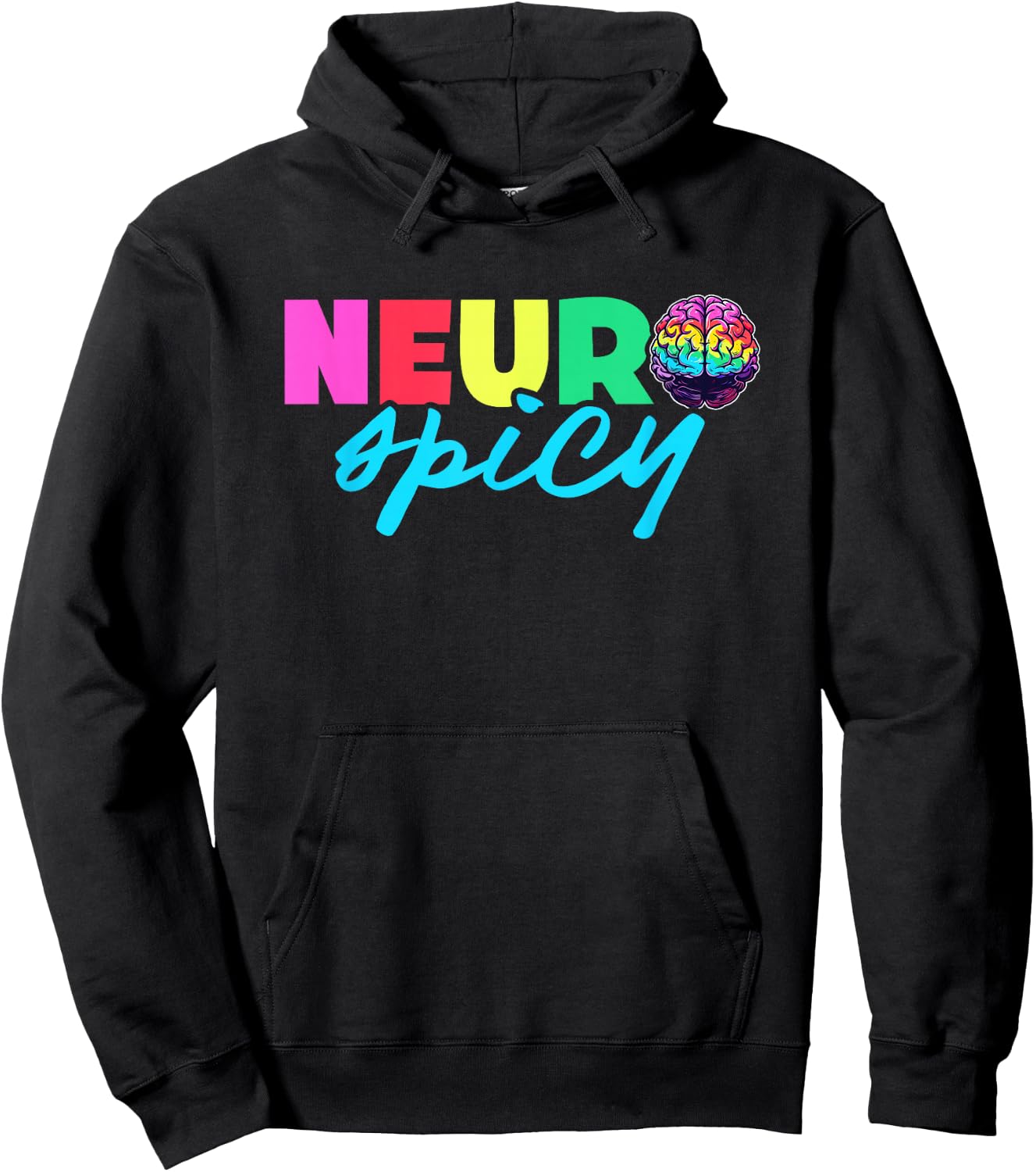 Neurodiversity - Neurospicy Neuro Spicy Shirt - Neurospicy Hoodie - Hoodie | Black