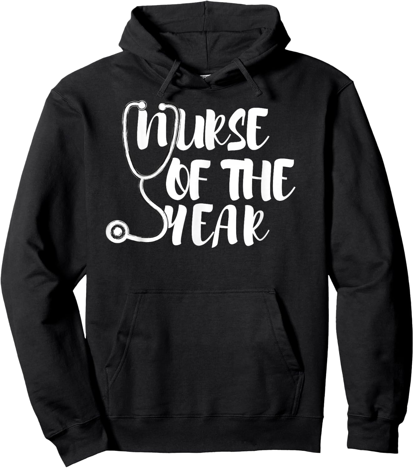 Nurse of the Year , Nurse shirt Hoodie - Hoodie | Black