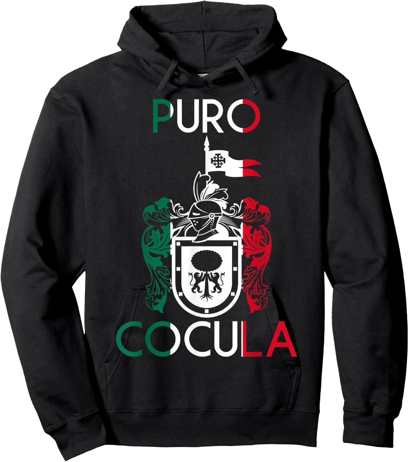 Cocula Jalisco Estado De Mexico Escudo Eagle Aguila Hoodie - Hoodie | Black