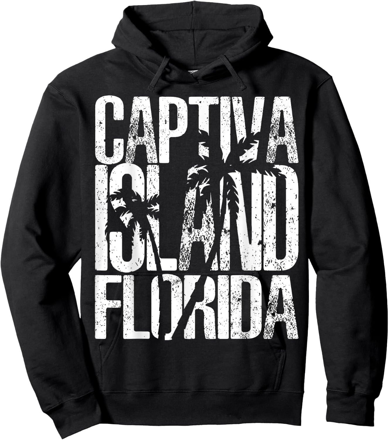 Captiva Island Florida beach retro vintage souvenir gift Hoodie - Hoodie | Black