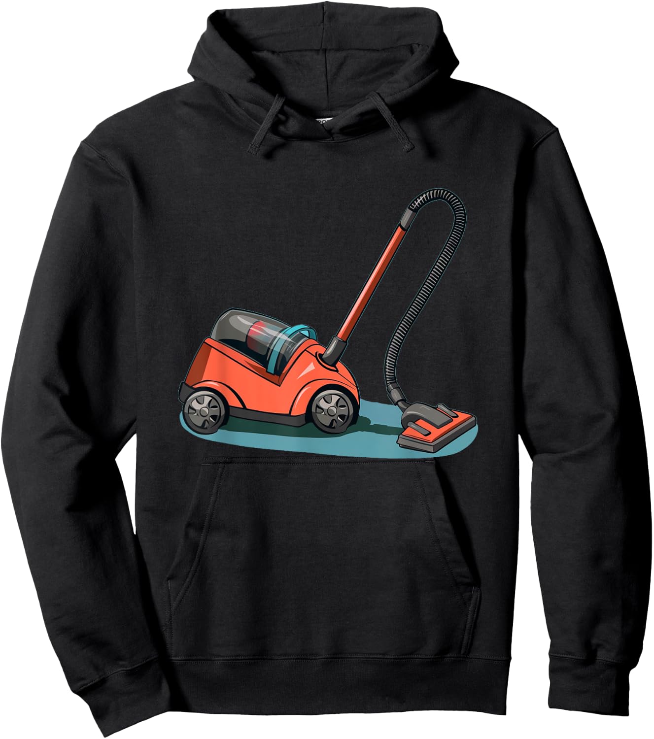 Pretty Vacuum Cleaner Costume for Boys and Girls Hoodie - Hoodie | Black