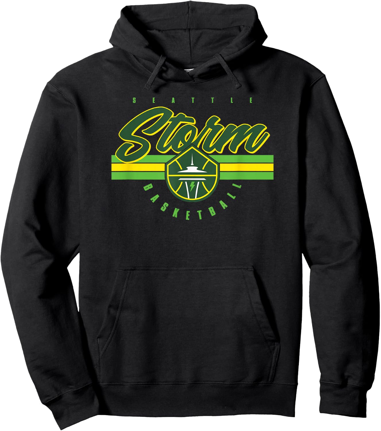 WNBA Seattle Storm Off The Bench Hoodie - Hoodie | Black