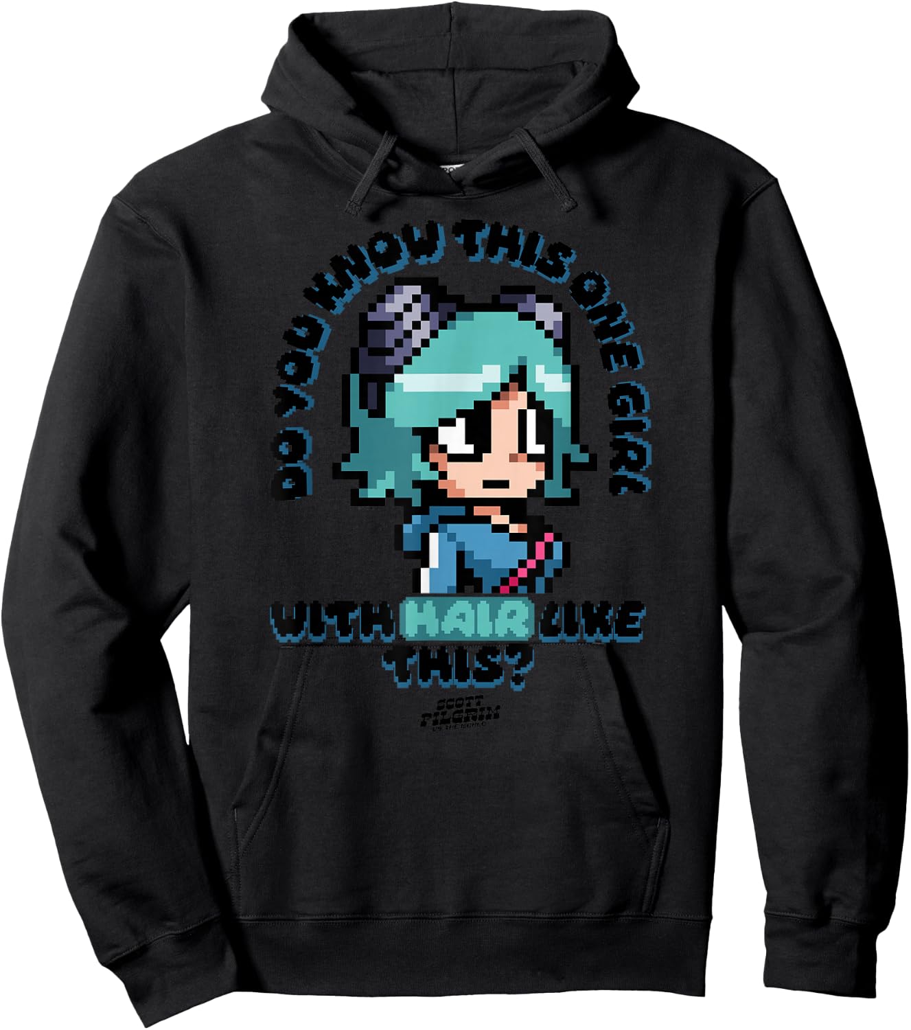 Scott Pilgrim Vs. The World Ramona Flowers Hoodie - Hoodie | Black