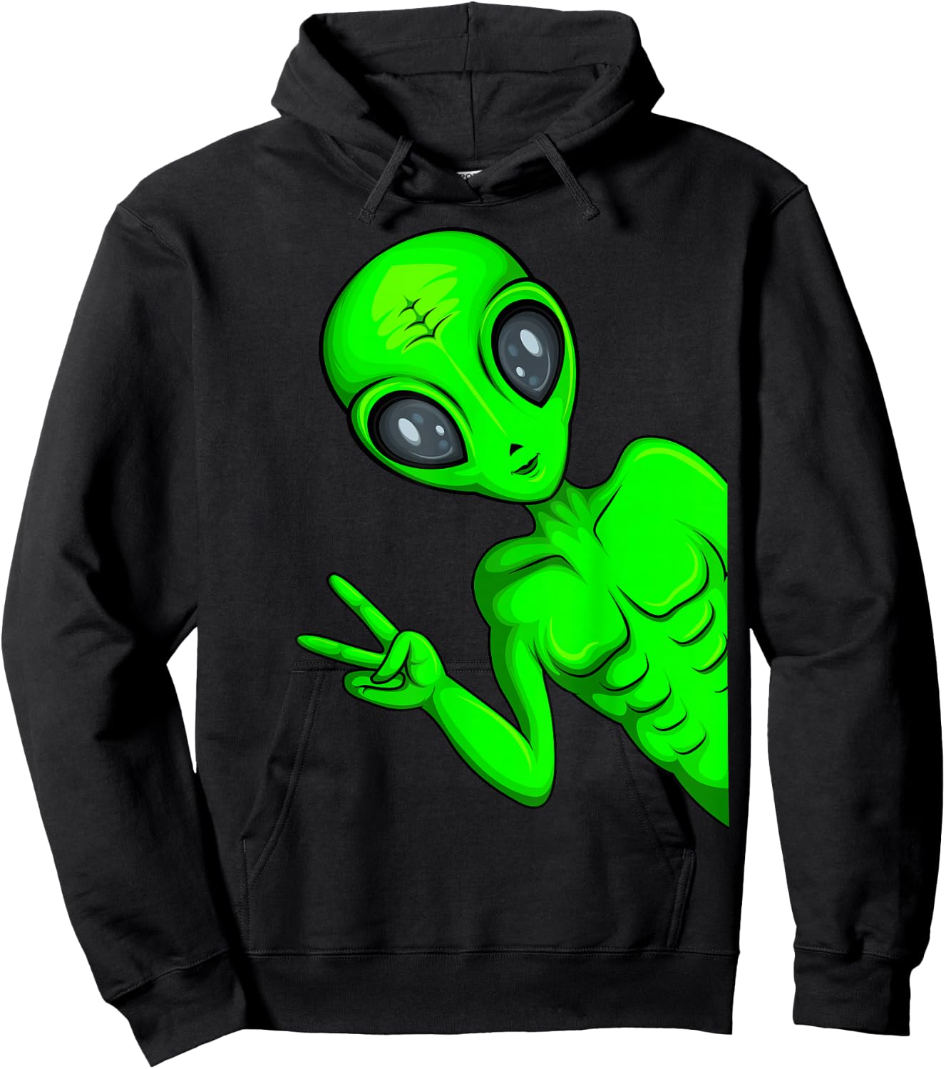 Alien Ufo Children's Women's Hoodie - Hoodie | Black