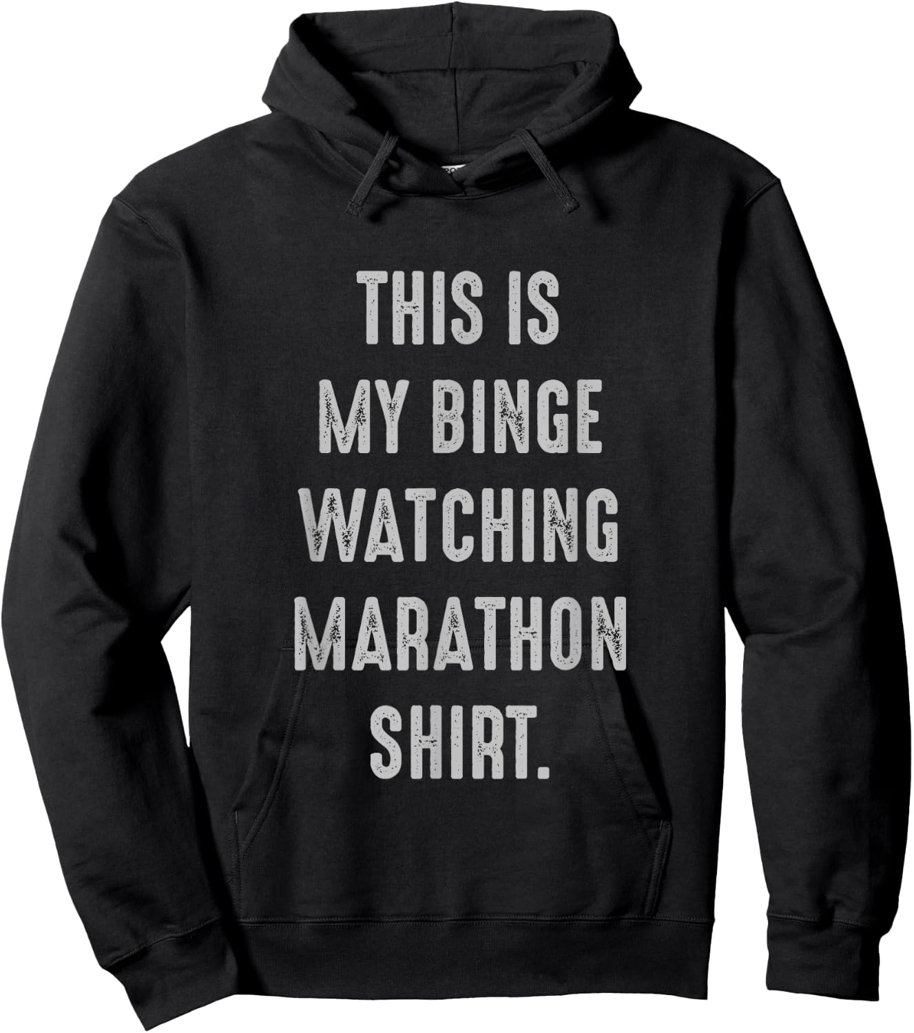 My Binge-Watching Marathon Tv-show, sitcom movie lover Hoodie - Hoodie | Black