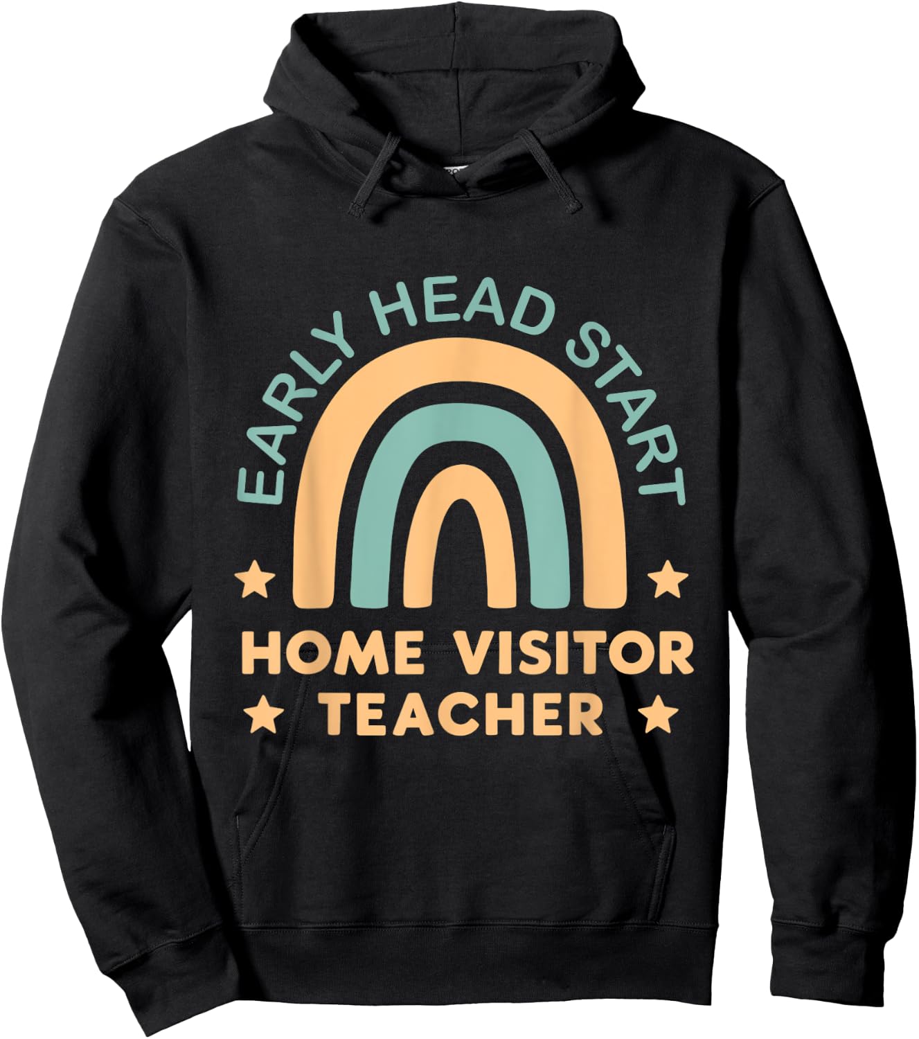 Early Head Start Home Visitor Teacher Hoodie - Hoodie | Black