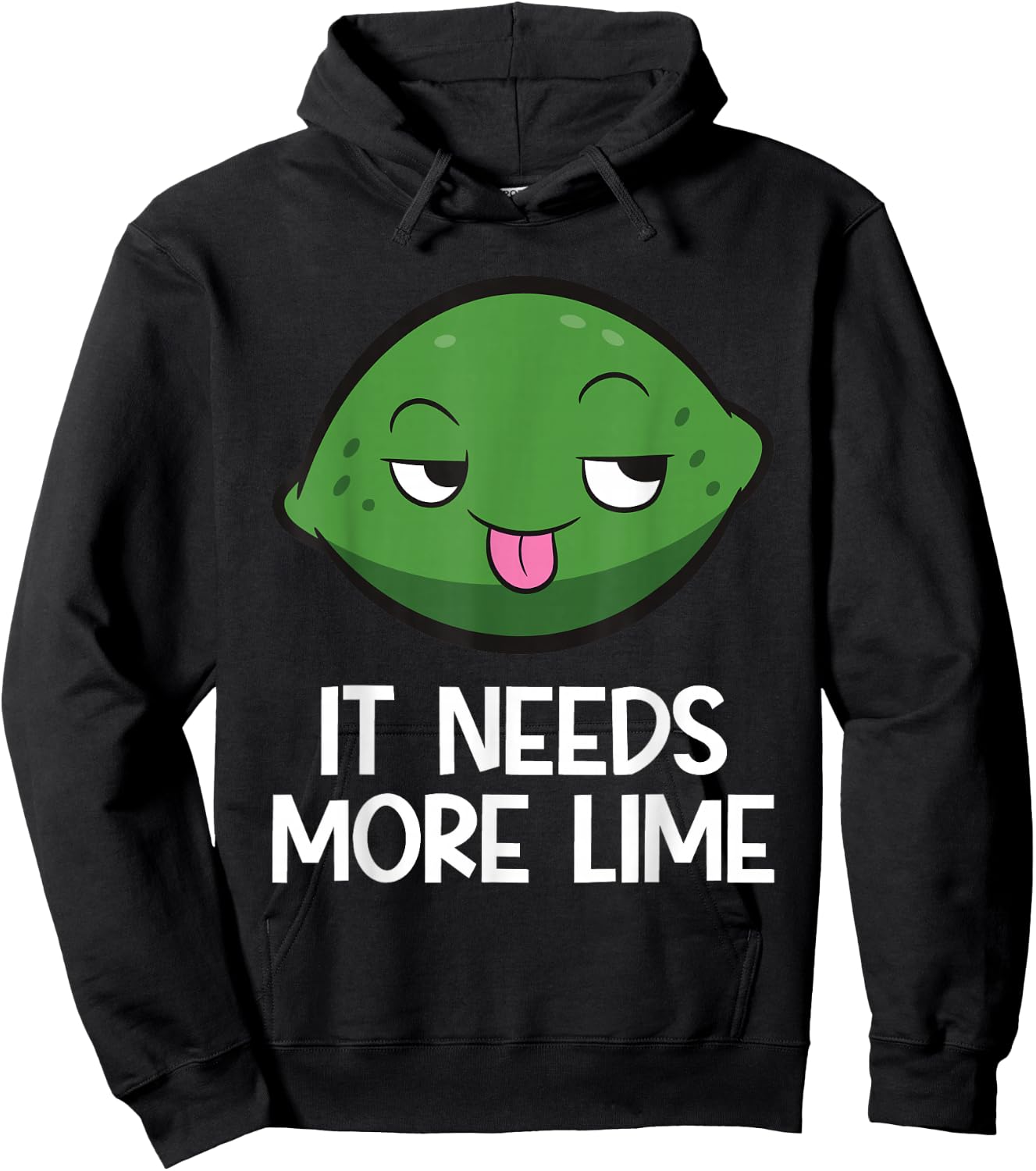 It Needs More Lime Hoodie - Hoodie | Black
