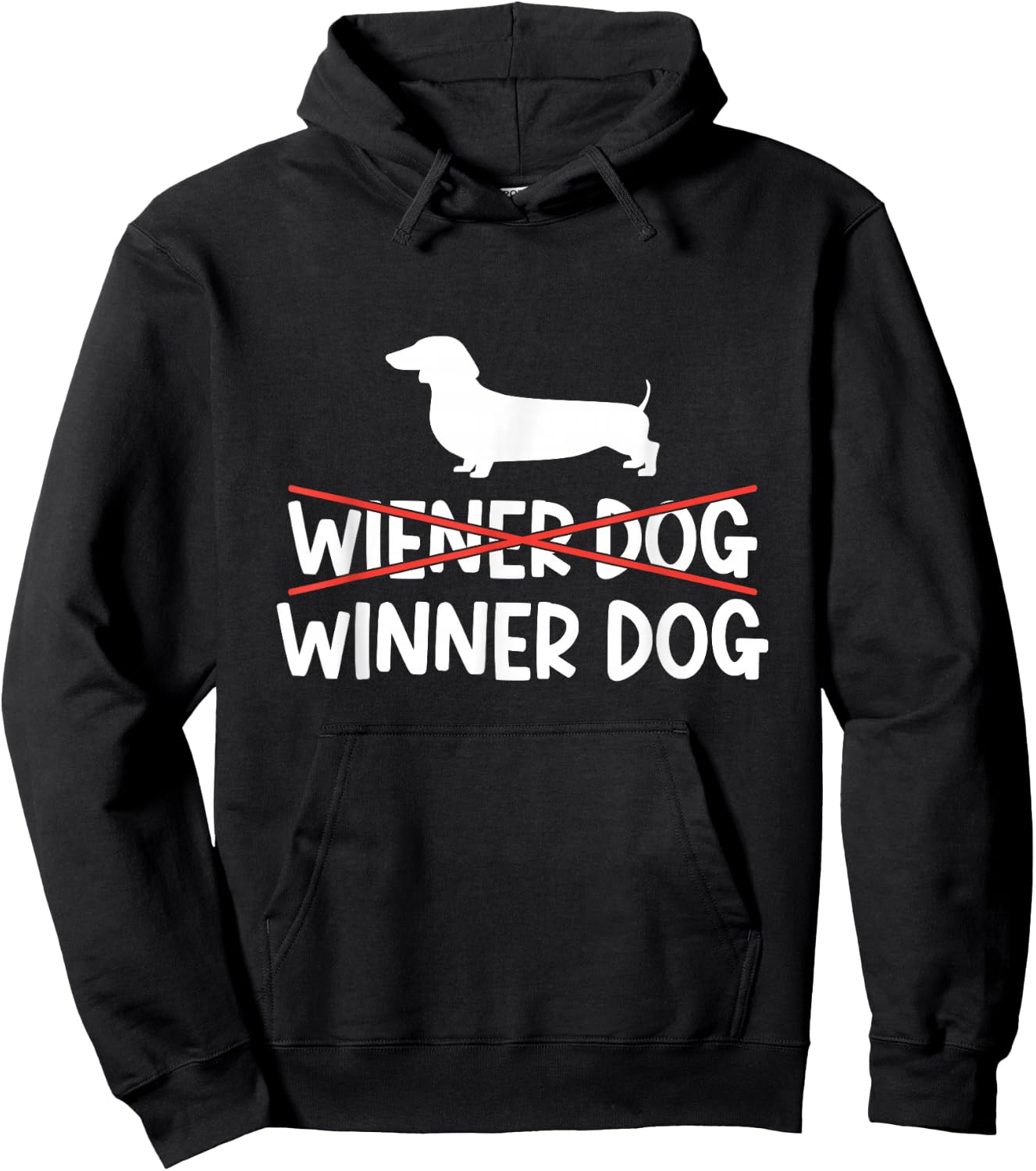 Wiener Dog Winner Dog Owner Puppy Dachshunds Dachshund Hoodie - Hoodie | Black