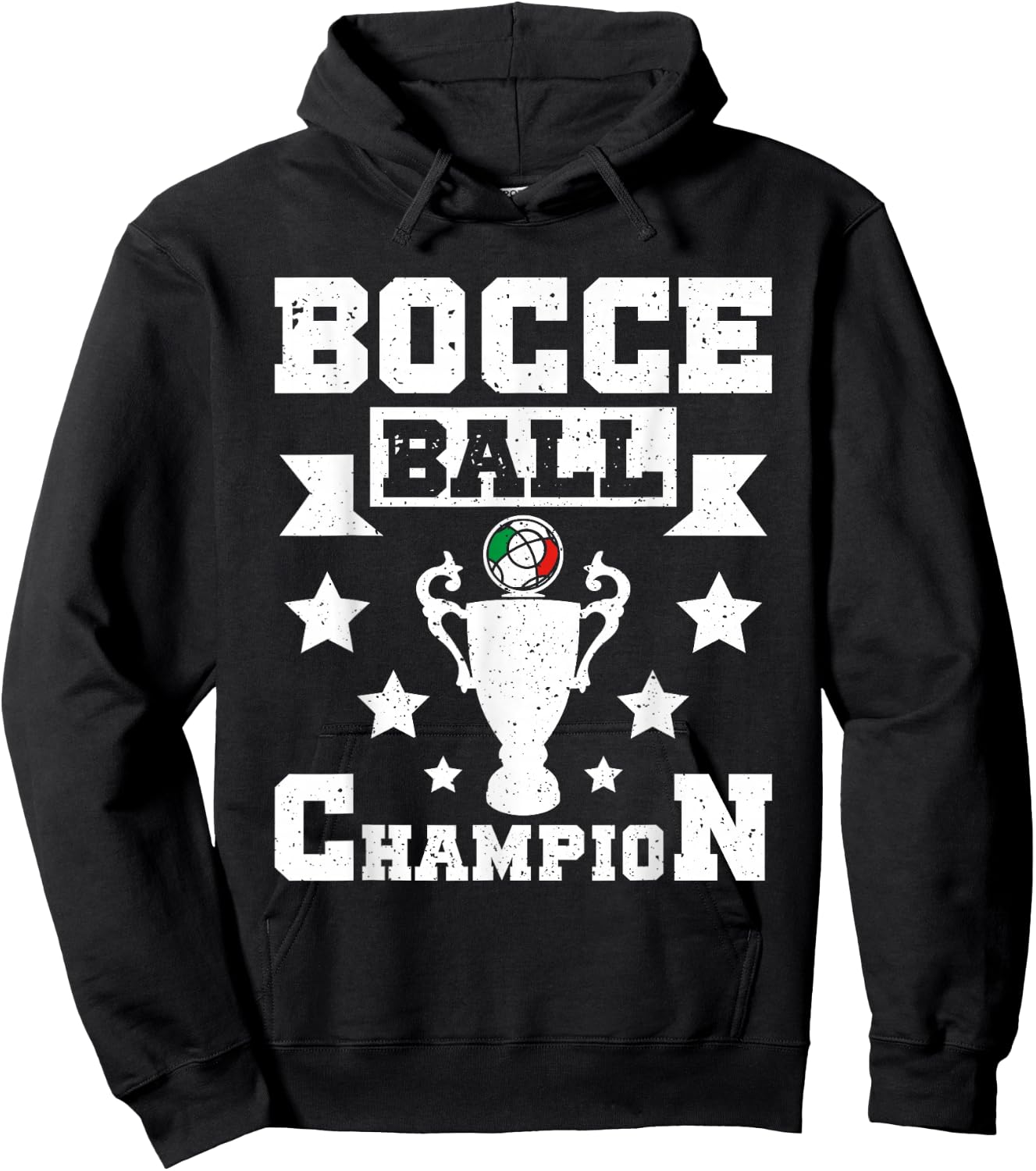 Bocce Ball Champion Hoodie - Hoodie | Black