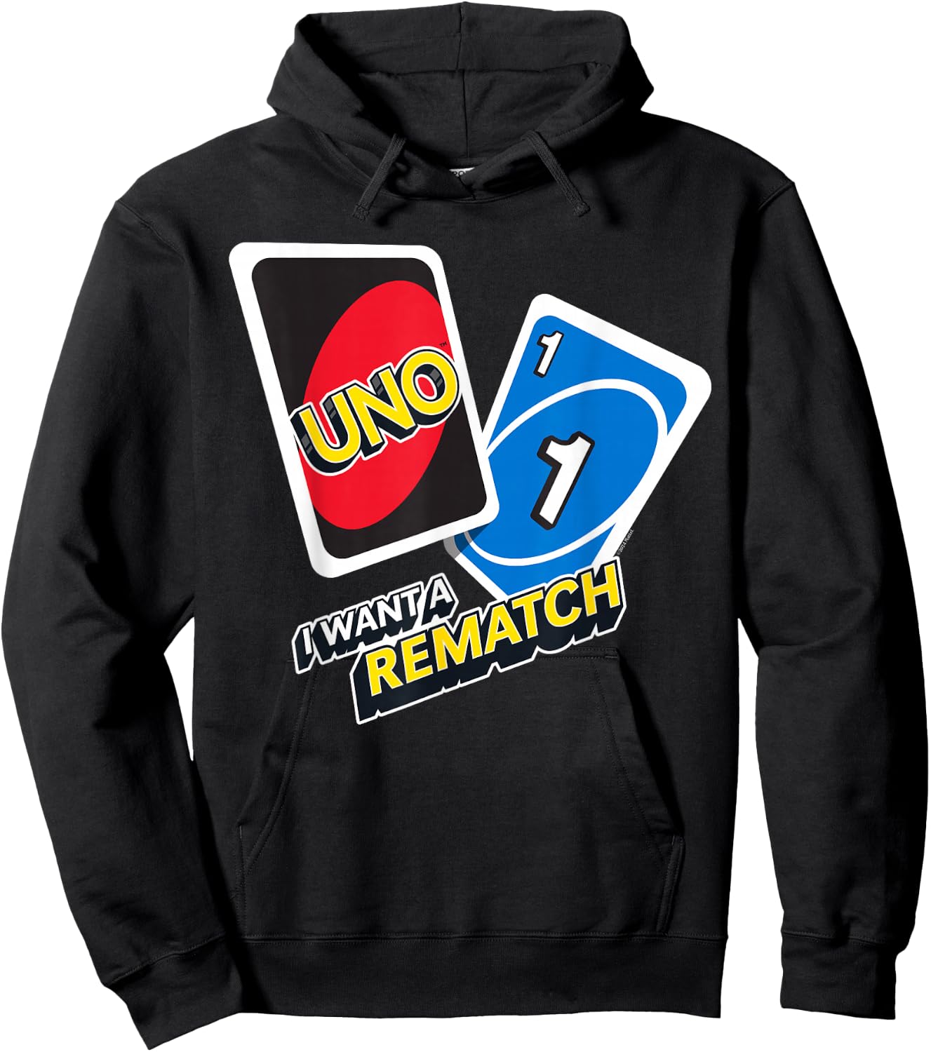 UNO - I Want a Rematch Hoodie - Hoodie | Black