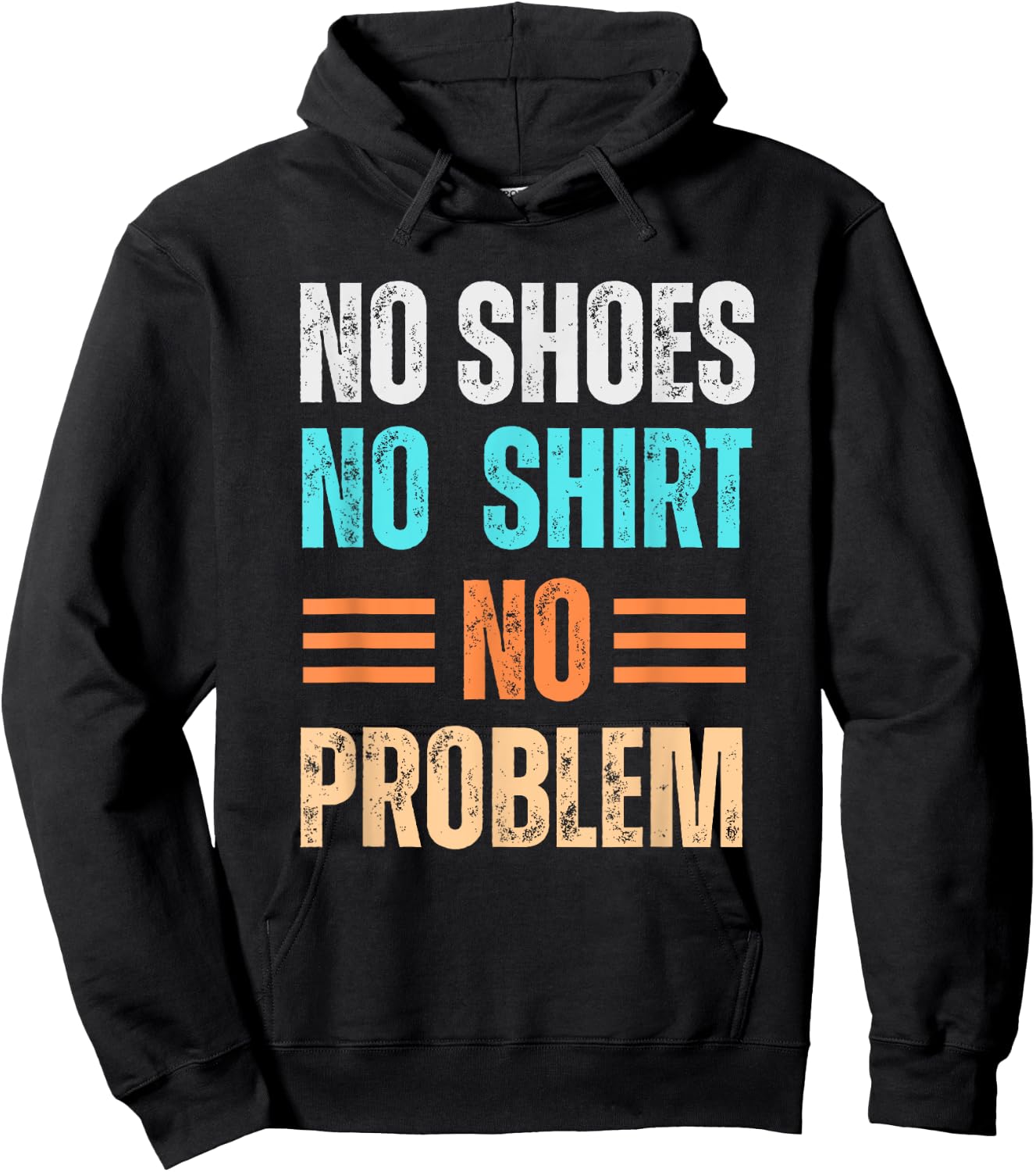 No Shoes Shirt No Problem Coconut Tree Country Music Hoodie - Hoodie | Black