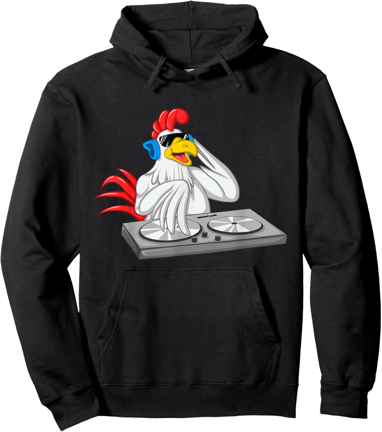 Funny DJ Art Men Women Music Producer Disc Jockey Lover DJ Hoodie - Hoodie | Black