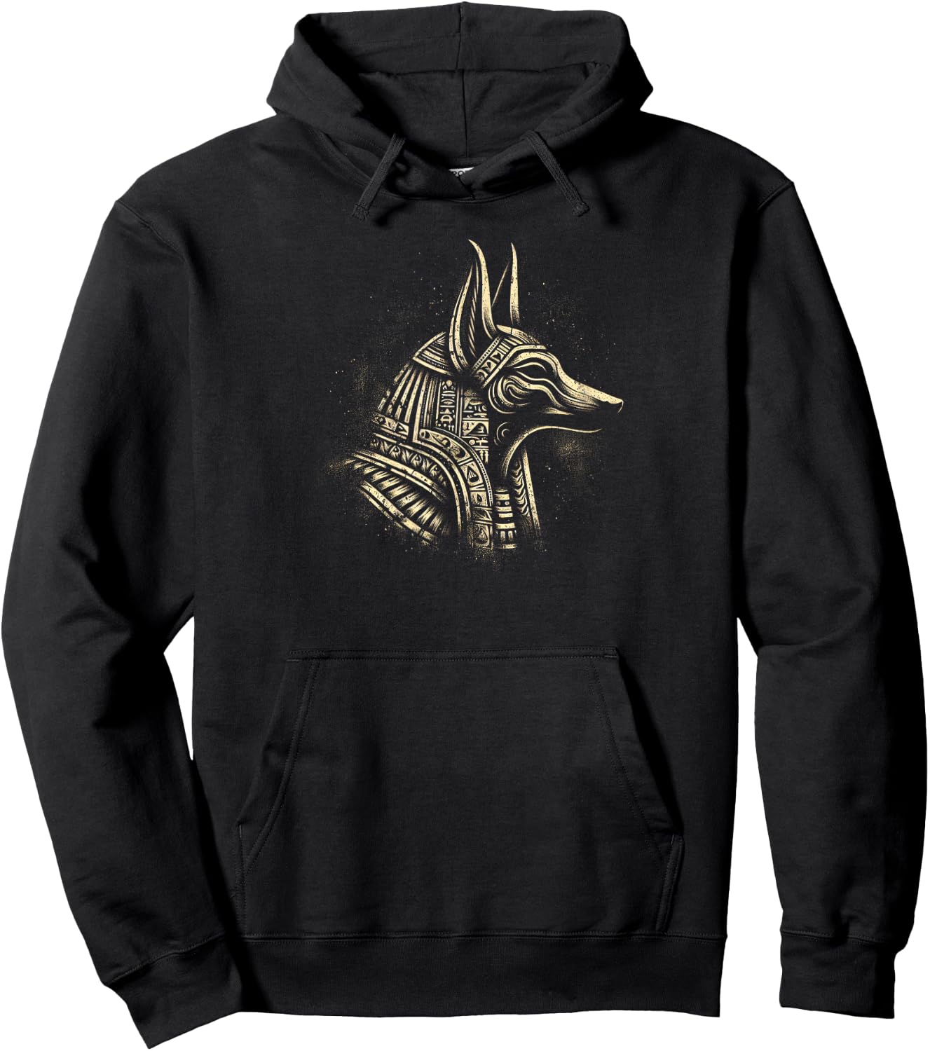 Anubis in Shadows Hoodie - Hoodie | Black
