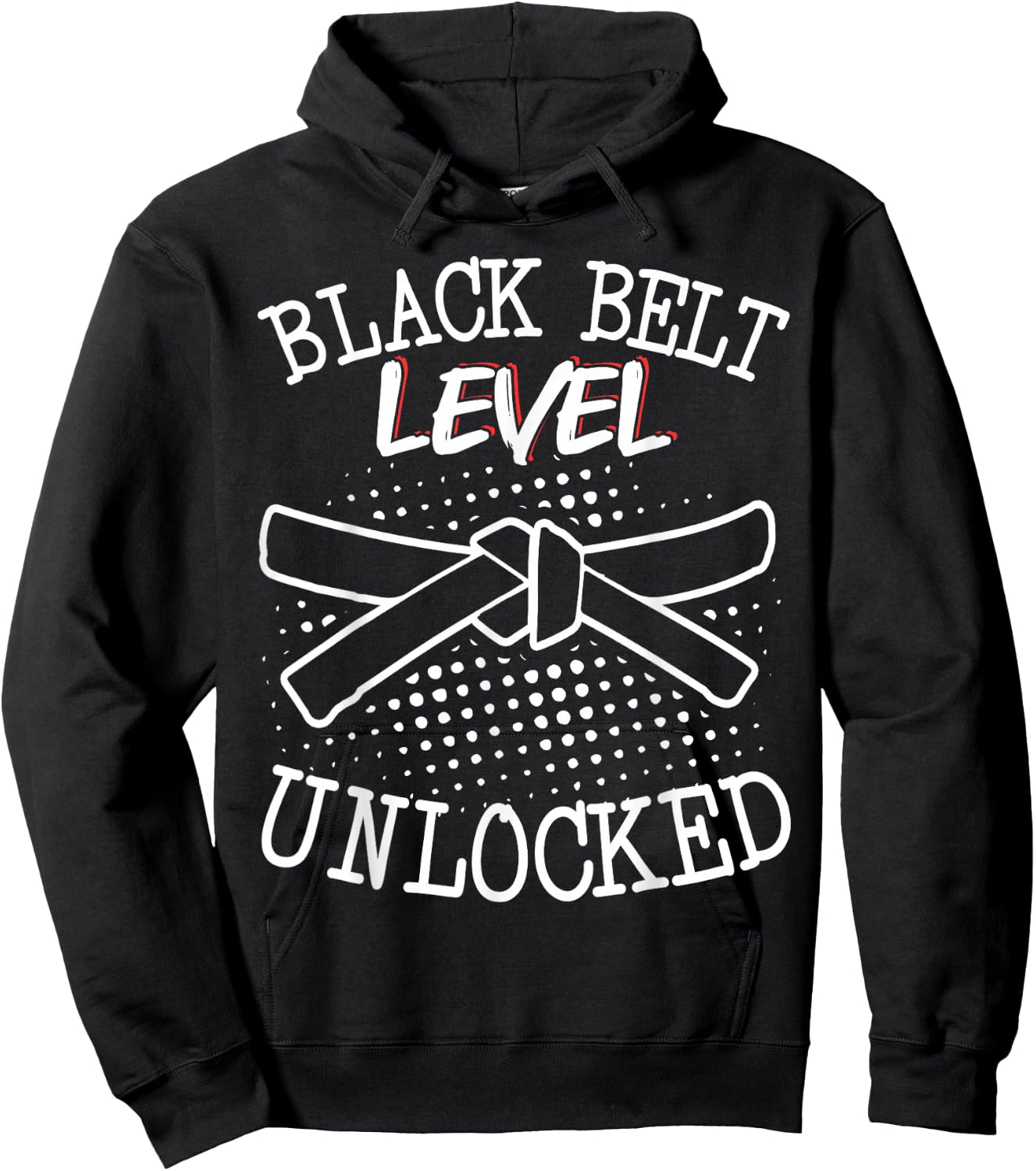 Black Belt Level Unlocked Hoodie - Hoodie | Black
