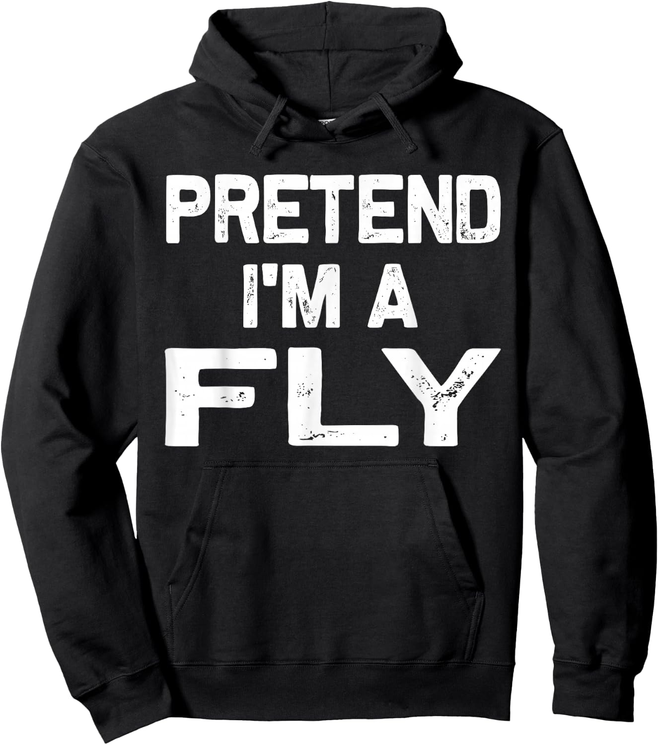 Pretend I'm a Fly Funny Halloween Party Costume Gifts Hoodie - Hoodie | Black