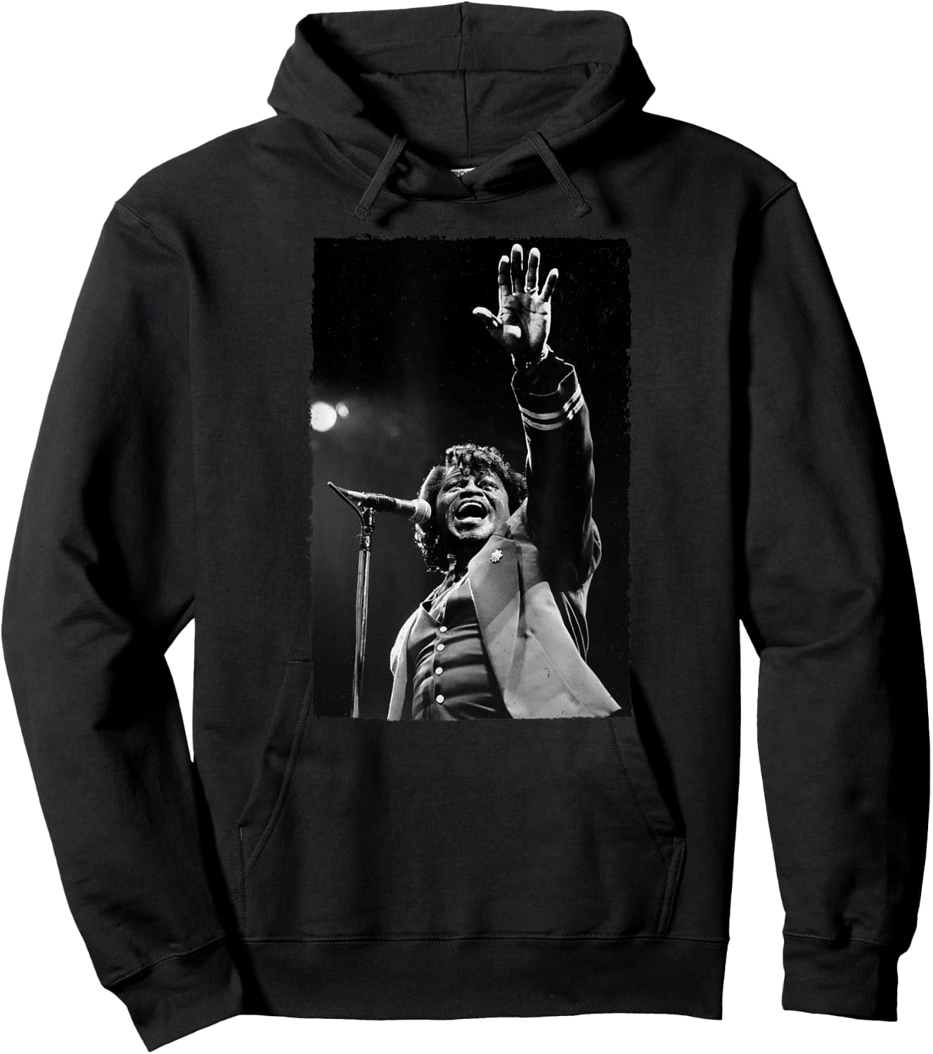 James Brown Live Wembley By Stephen Wright Hoodie - Hoodie | Black