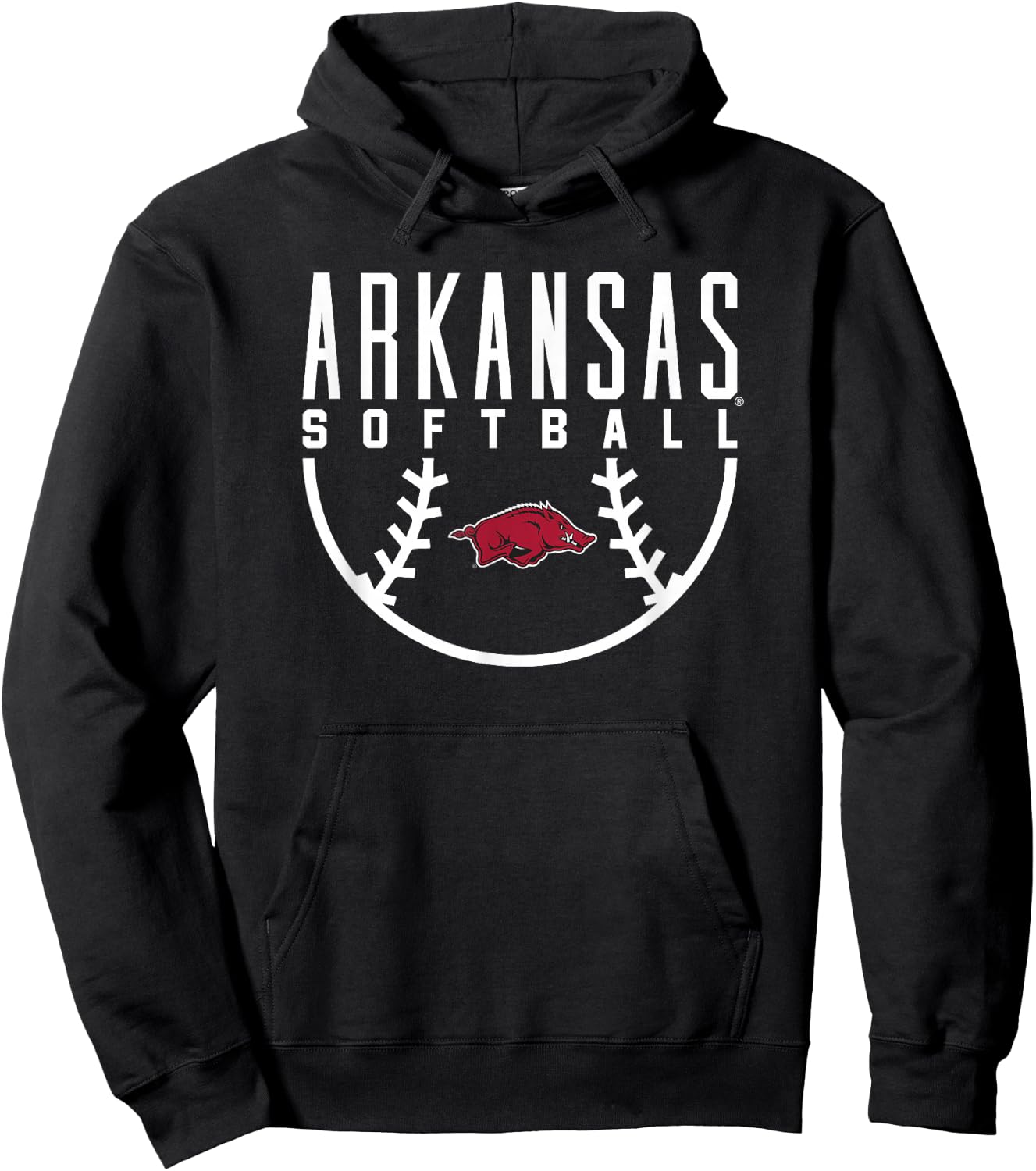 University of Arkansas Razorbacks Softball Hoodie - Hoodie | Black