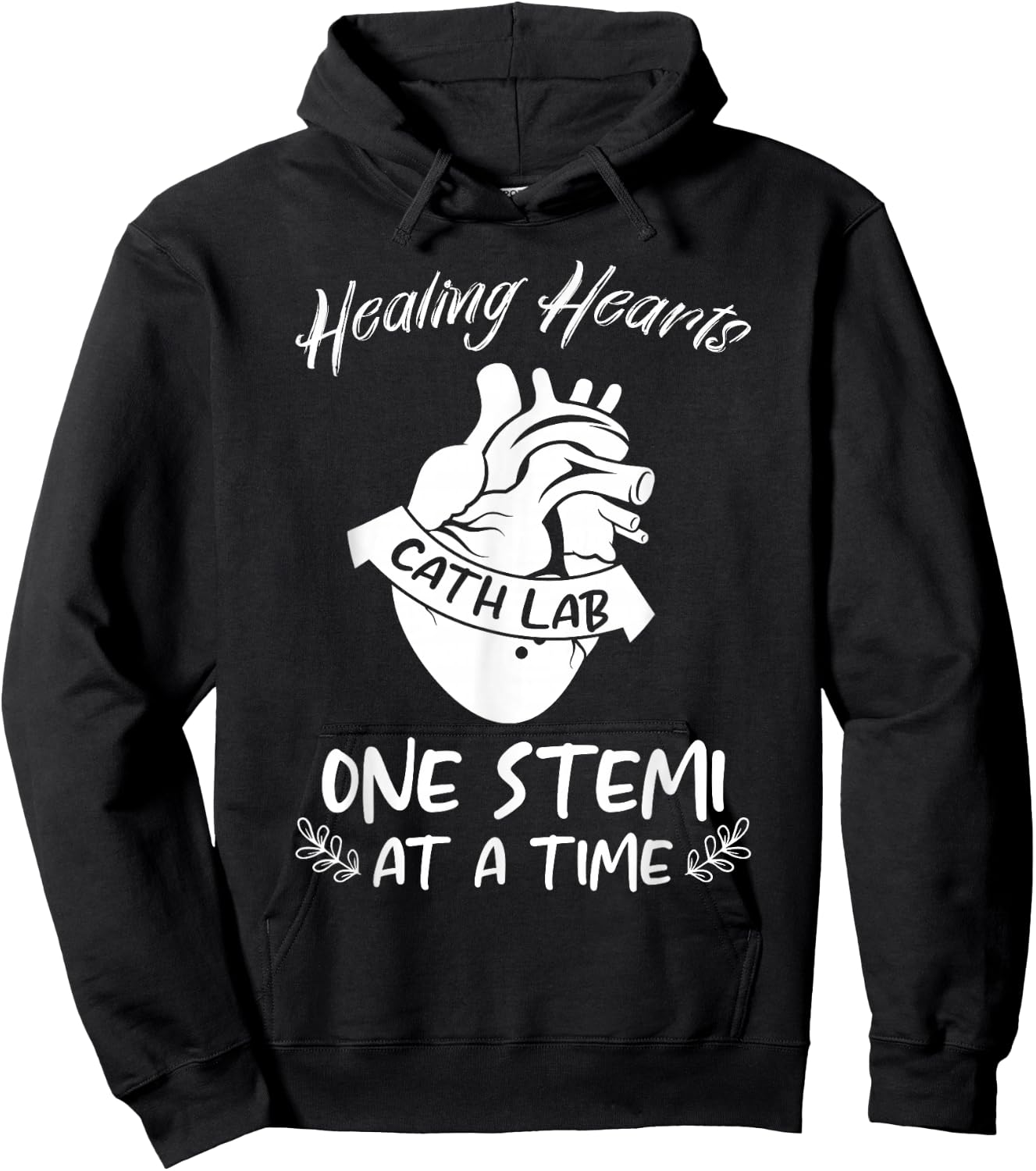 Cath Lab Nursing Catheter Laboratory Nurse Hoodie - Hoodie | Black