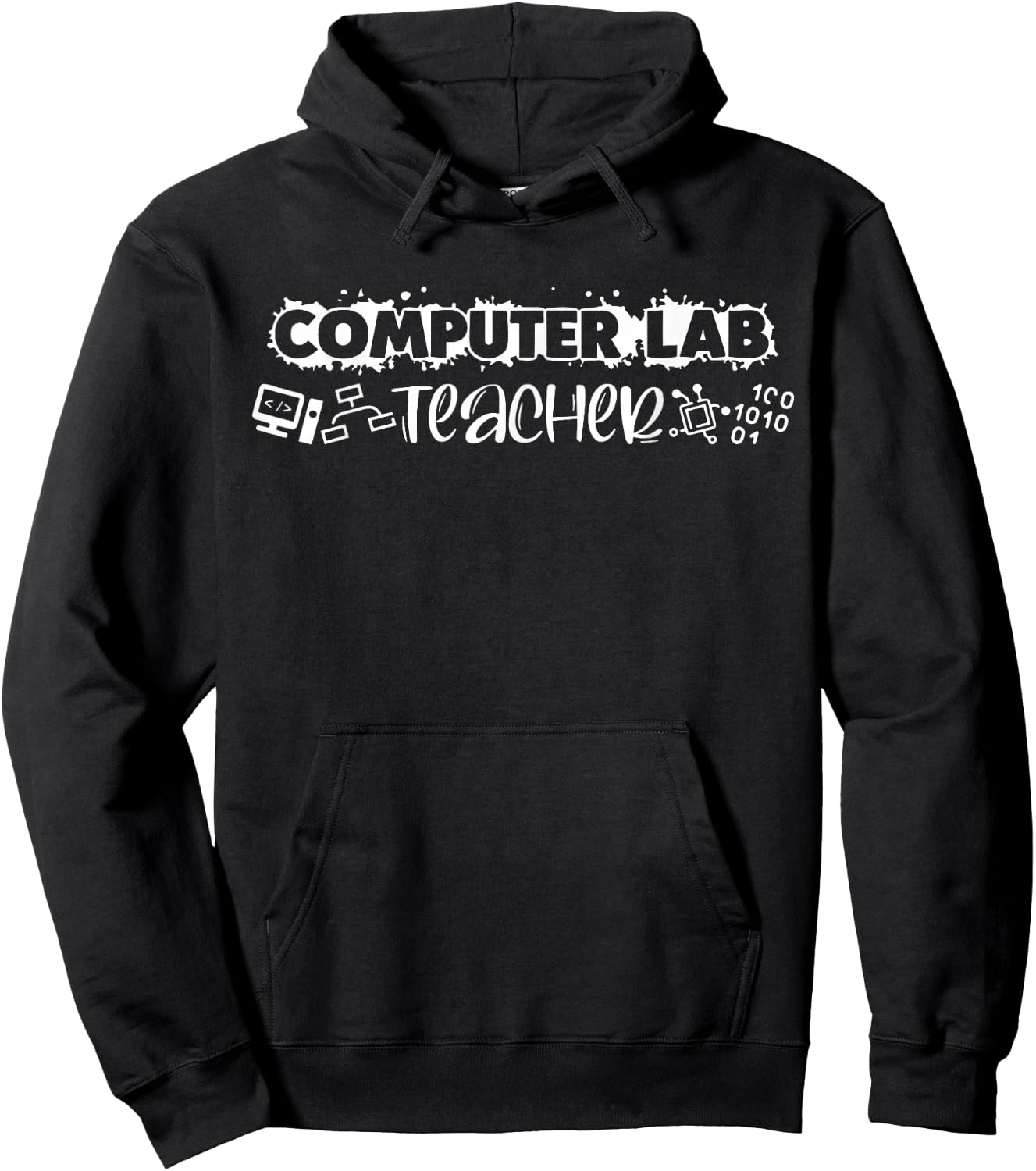 Computer Lab Teacher Technology Engineer Teacher STEM Hoodie - Hoodie | Black