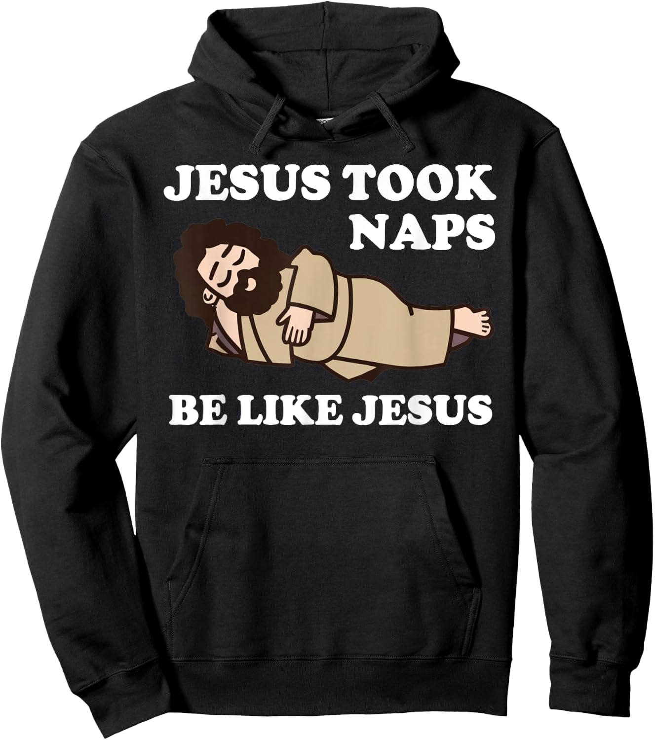 Jesus Took Naps Hoodie - Hoodie | Black