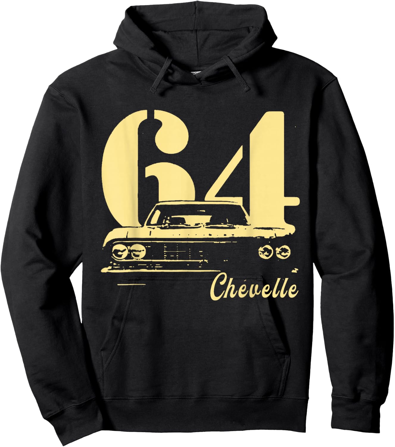 1964 64 Chevelle SS Trending Chevys Muscle Car Hoodie - Hoodie | Black