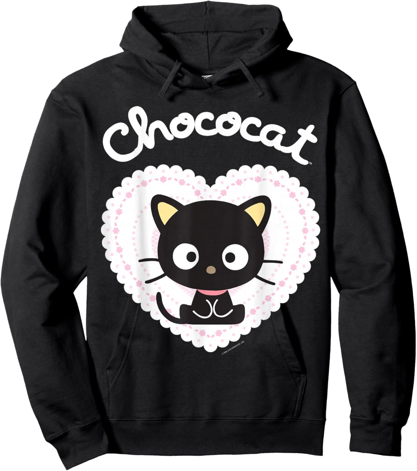 Chococat Sweet Valentine Shirt Hoodie - Hoodie | Black