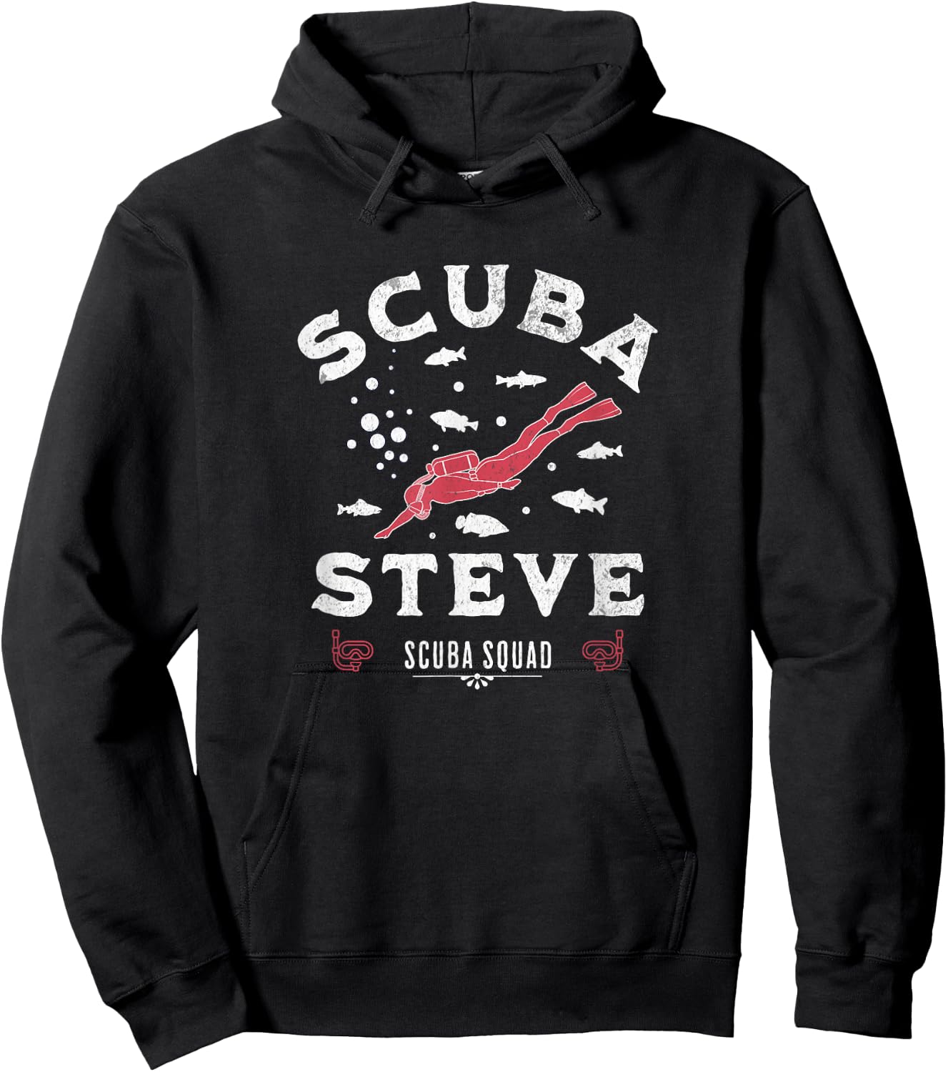 Scuba Steve's Scuba Squad Hoodie - Hoodie | Black