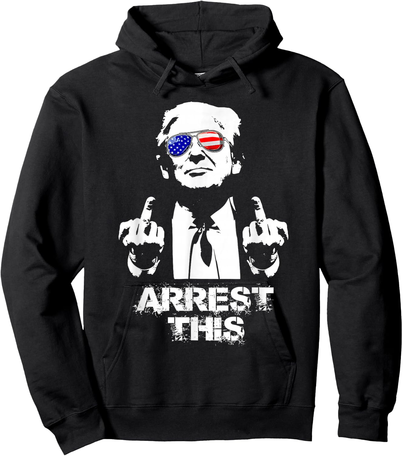 Trump Arrest This Hoodie - Hoodie | Black