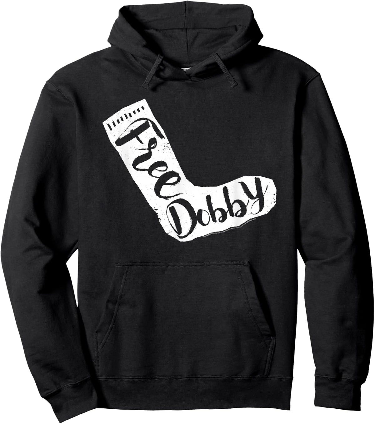 Harry Potter Free Dobby Sock Hoodie - Hoodie | Black