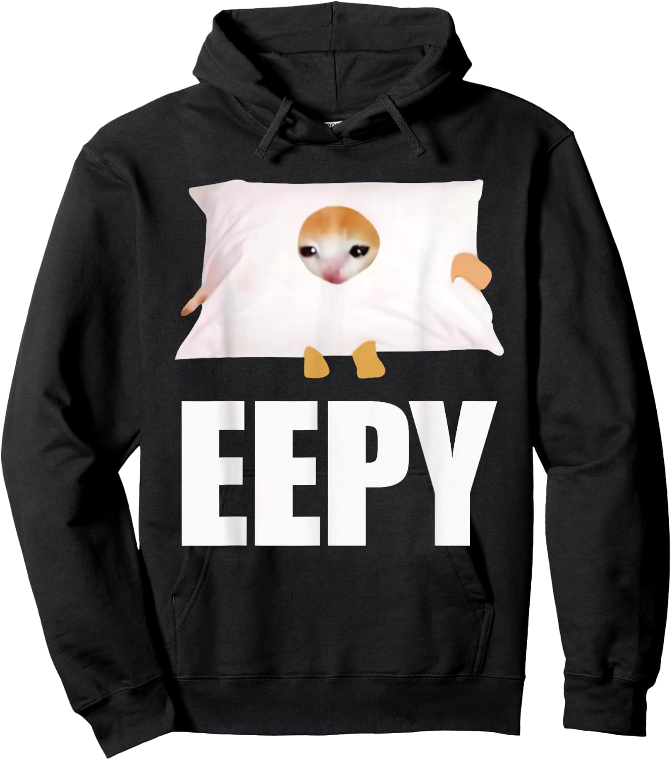 Eepy Funny Cat Meme Eepy Cat Saying Women Hoodie - Hoodie | Black