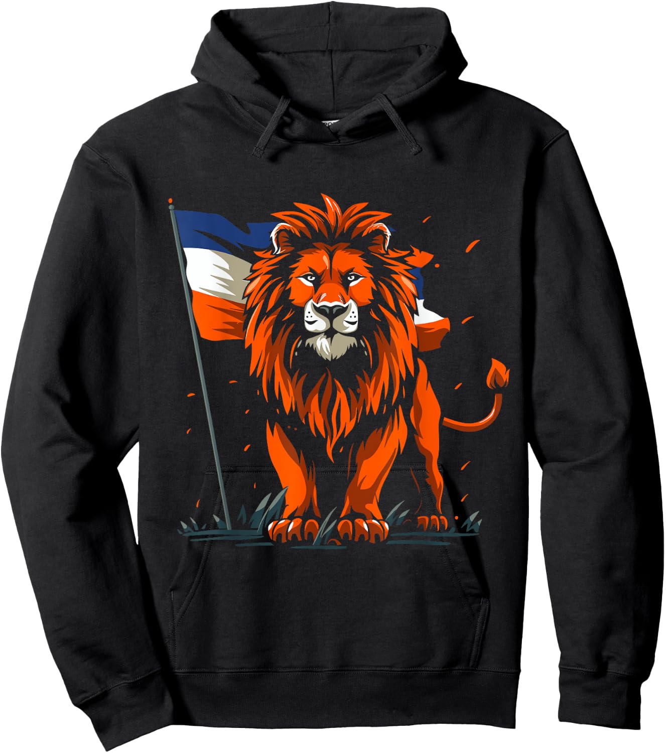 Nederland Pride Flag Netherlands Lion Holland Dutch Hoodie - Hoodie | Black