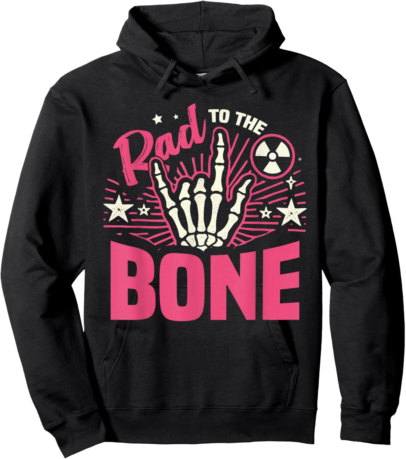 Rad To The Bone X Ray Tech Radiology Hoodie - Hoodie | Black