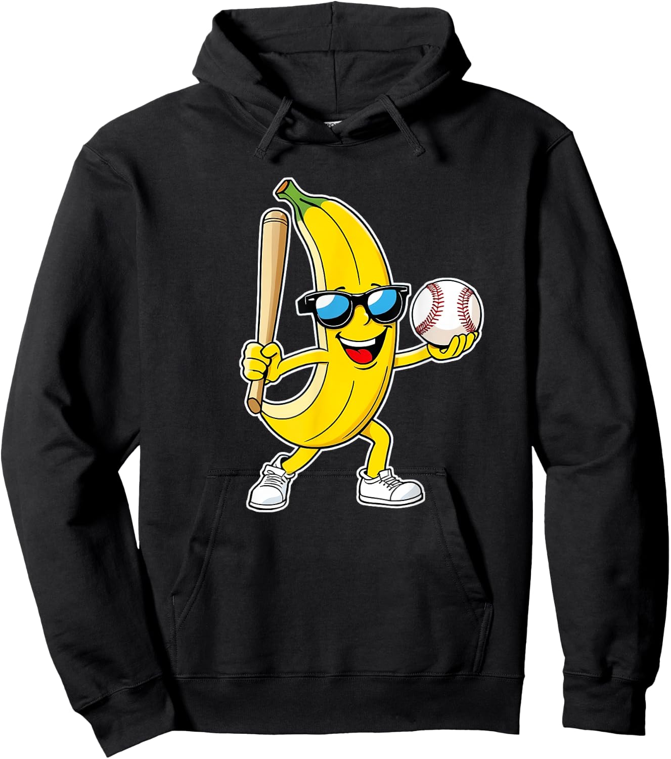 Banana Funny Bananas Men Women Kids Youth Hoodie - Hoodie | Black