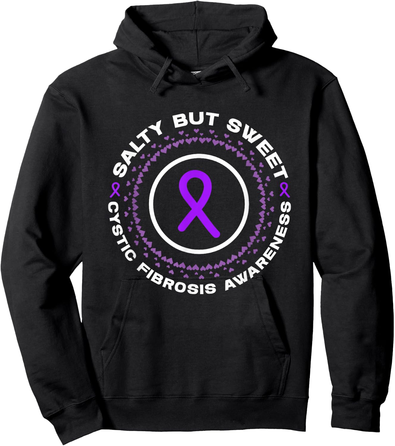 Cystic Fibrosis Hoodie - Hoodie | Black