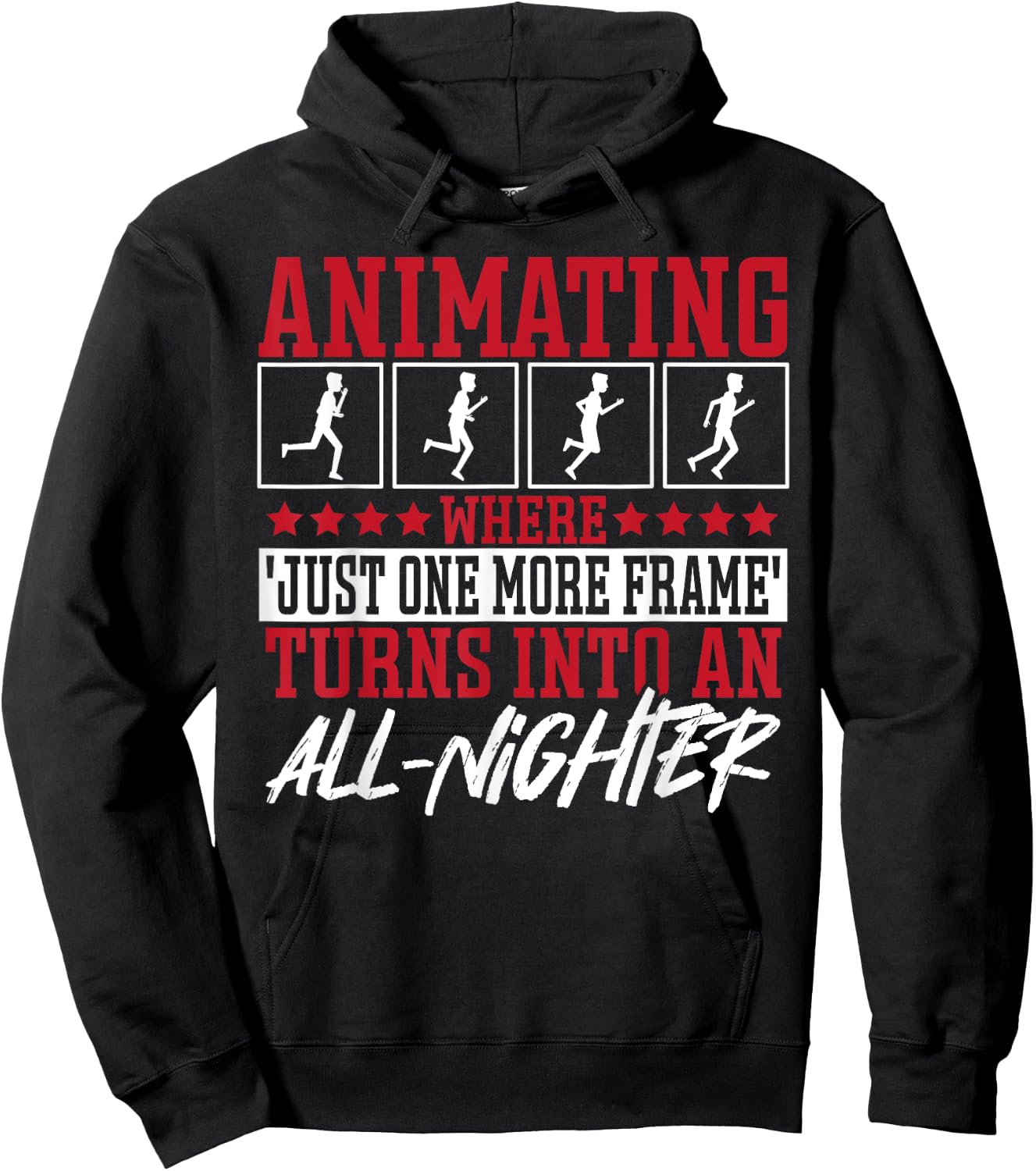 Animation Cartoon Artist 3D Modeling 3D Animation Fan Hoodie - Hoodie | Black