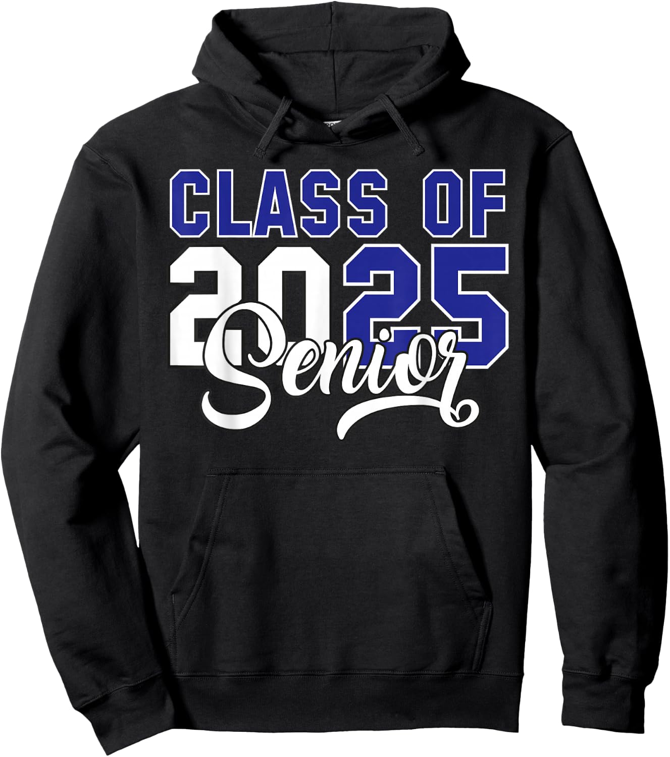 Class of 2025 Senior 2025 Graduation 25 Back To School Hoodie - Hoodie | Black