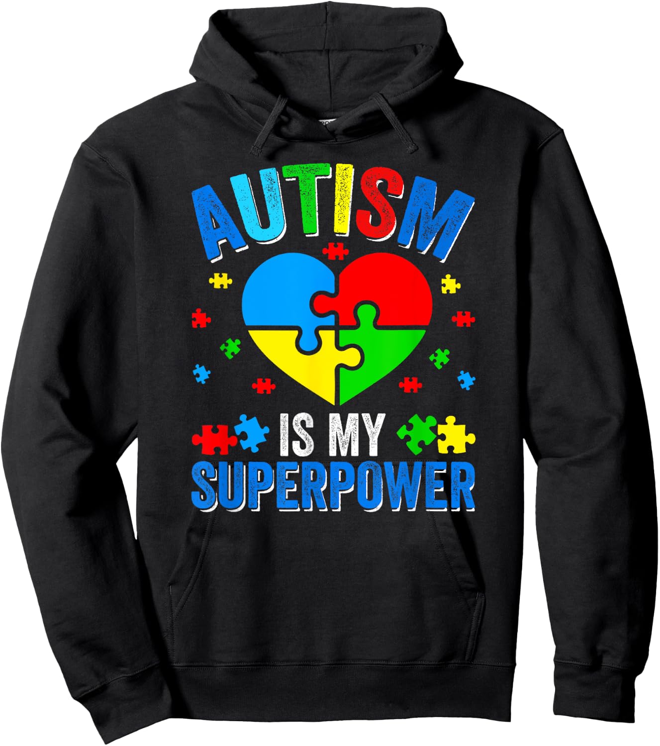 Autism Awareness Hoodie - Hoodie | Black