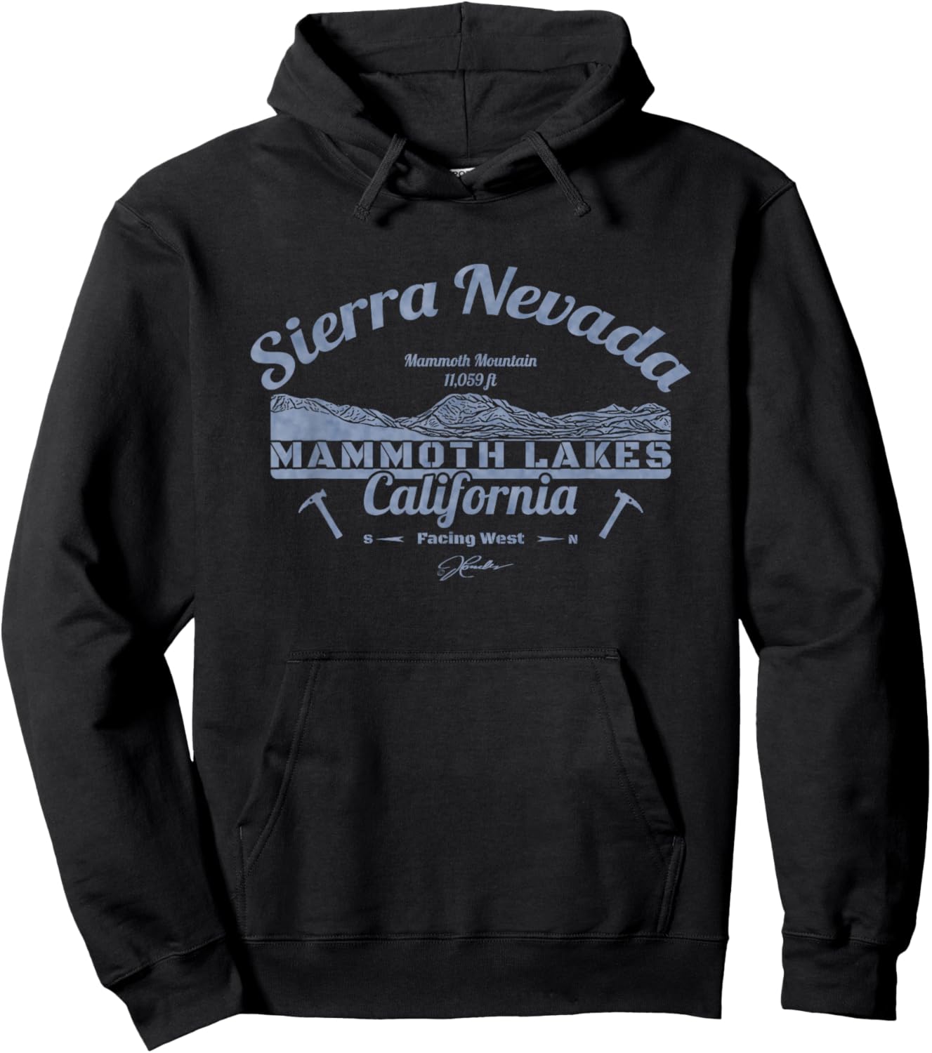 JCombs: Mammoth Lakes, CA with Mammoth Mountain Hoodie - Hoodie | Black