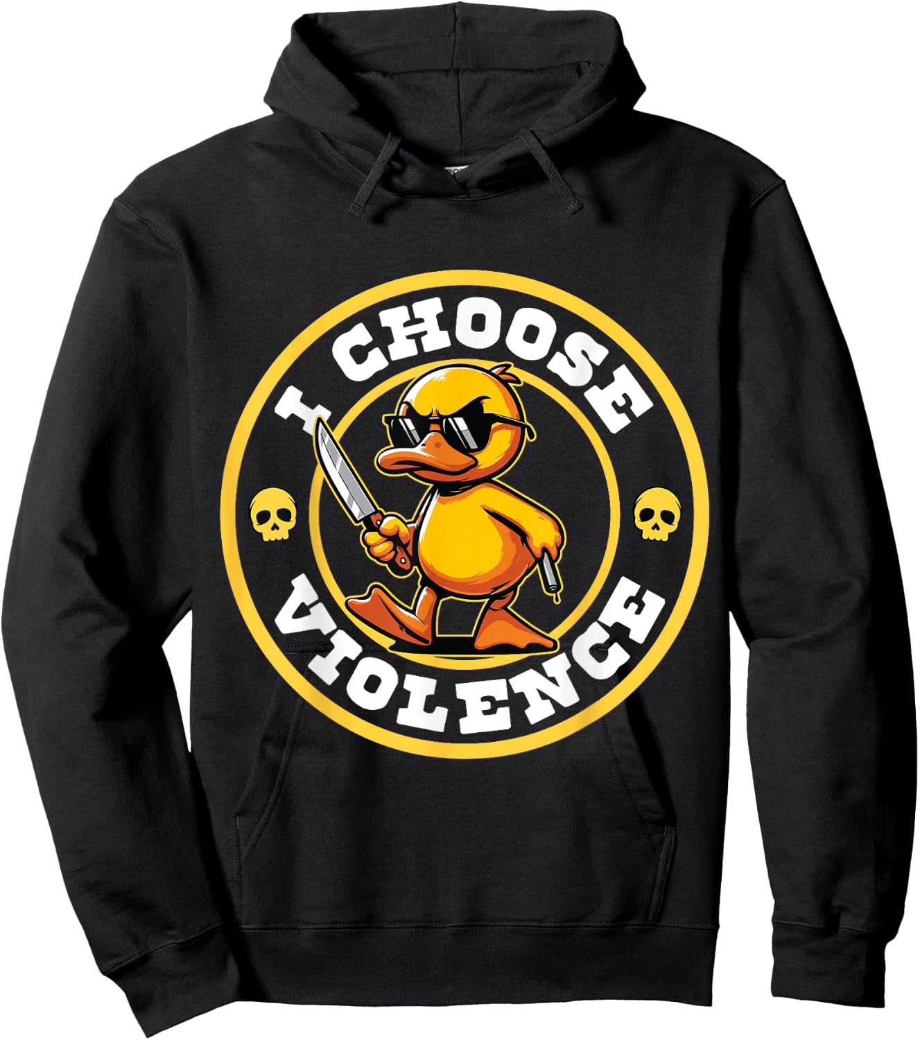 Duck Lover Art Men Women Boys Girls Rubber Duck Funny Ducks Hoodie - Hoodie | Black