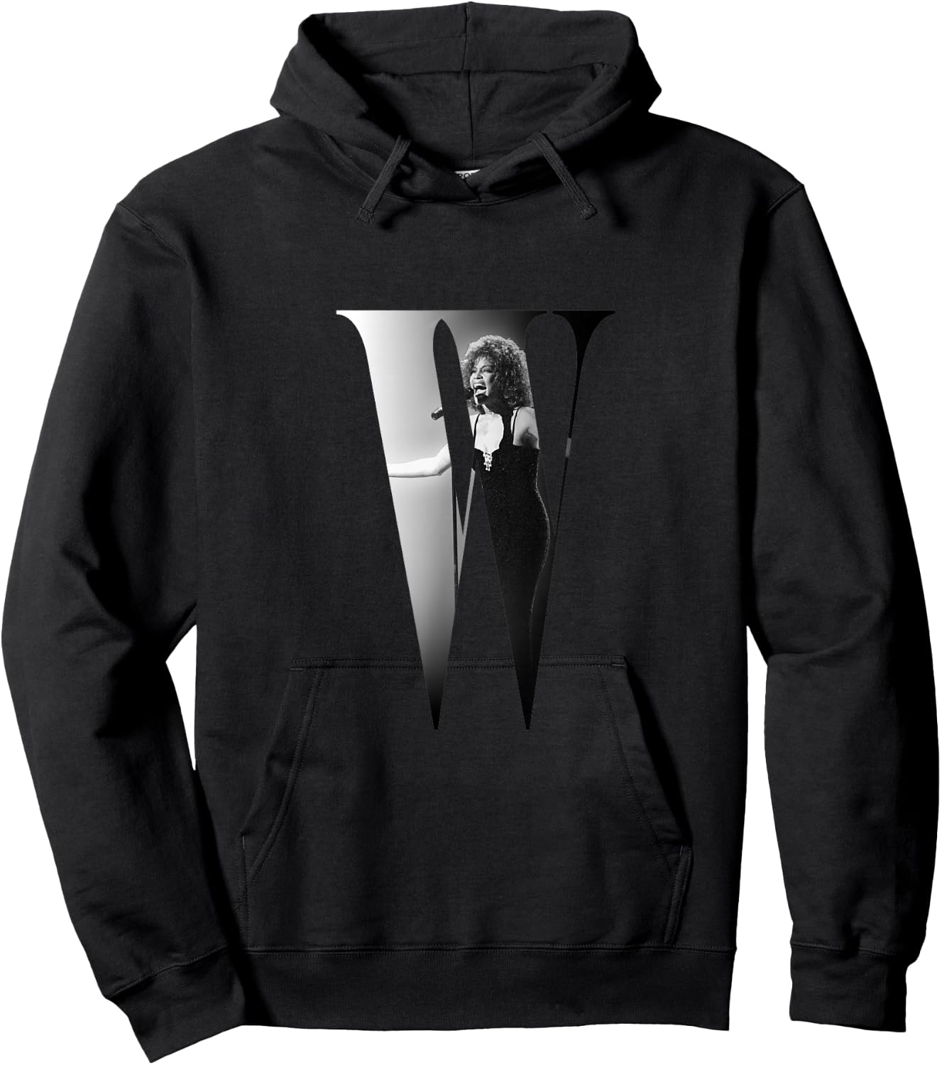 Whitney Houston_001 Hoodie - Hoodie | Black