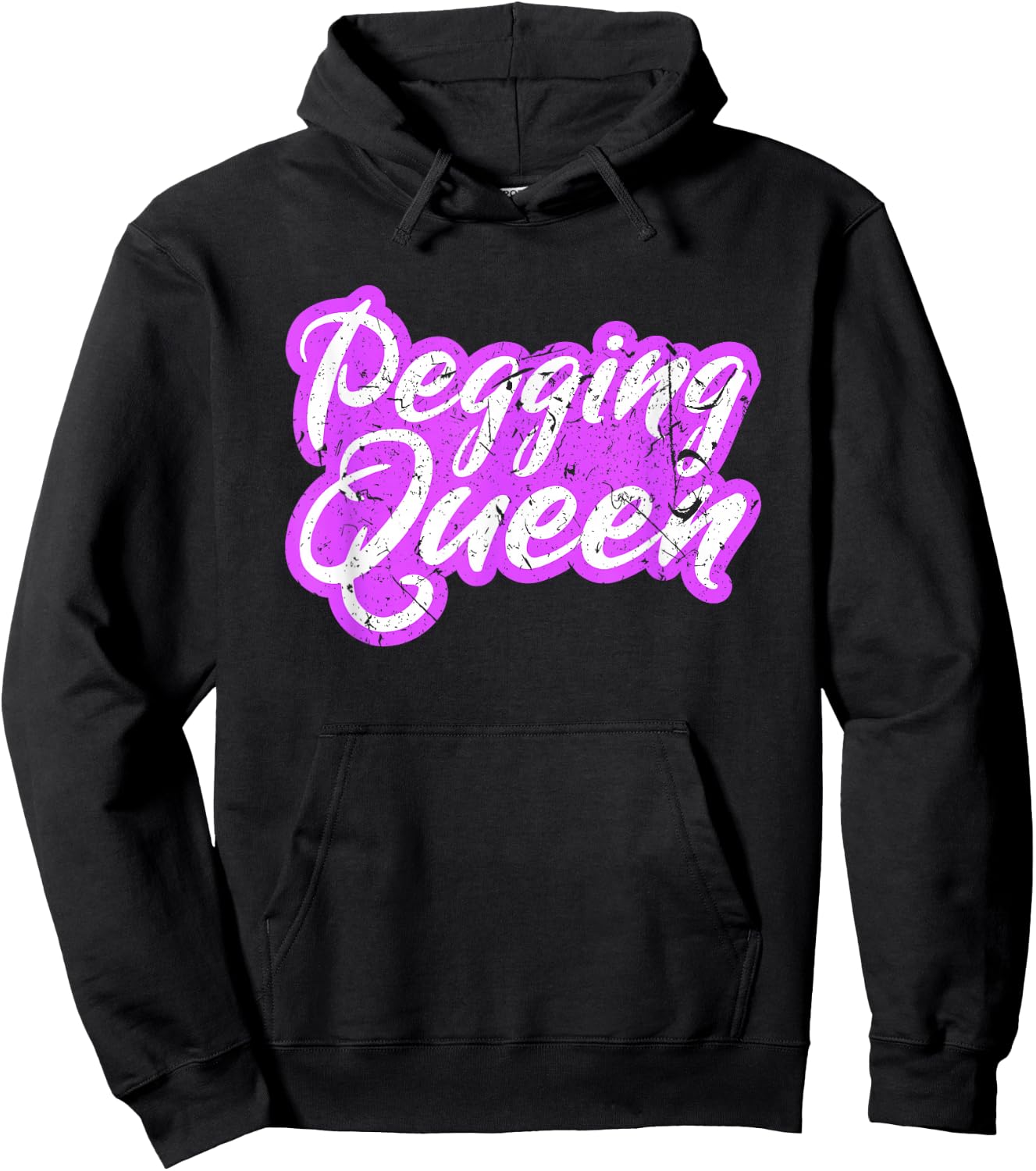 Pegging Queen Dominatrix Mistress BDSM Cuck Submissive Hoodie - Hoodie | Black